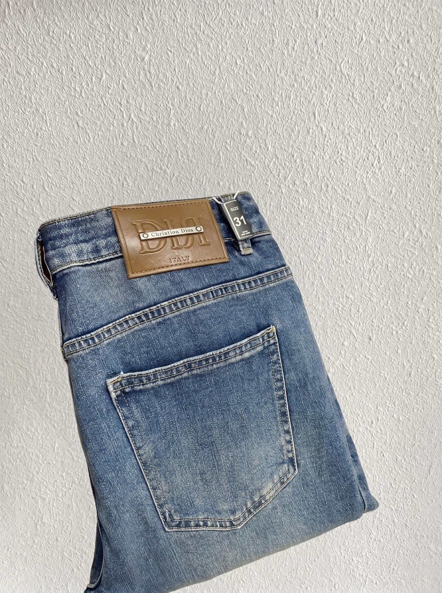 Cheap Dior Jeans for Men in 228736, $60 USD- [IB228736] - Replica Dior Jeans for Men