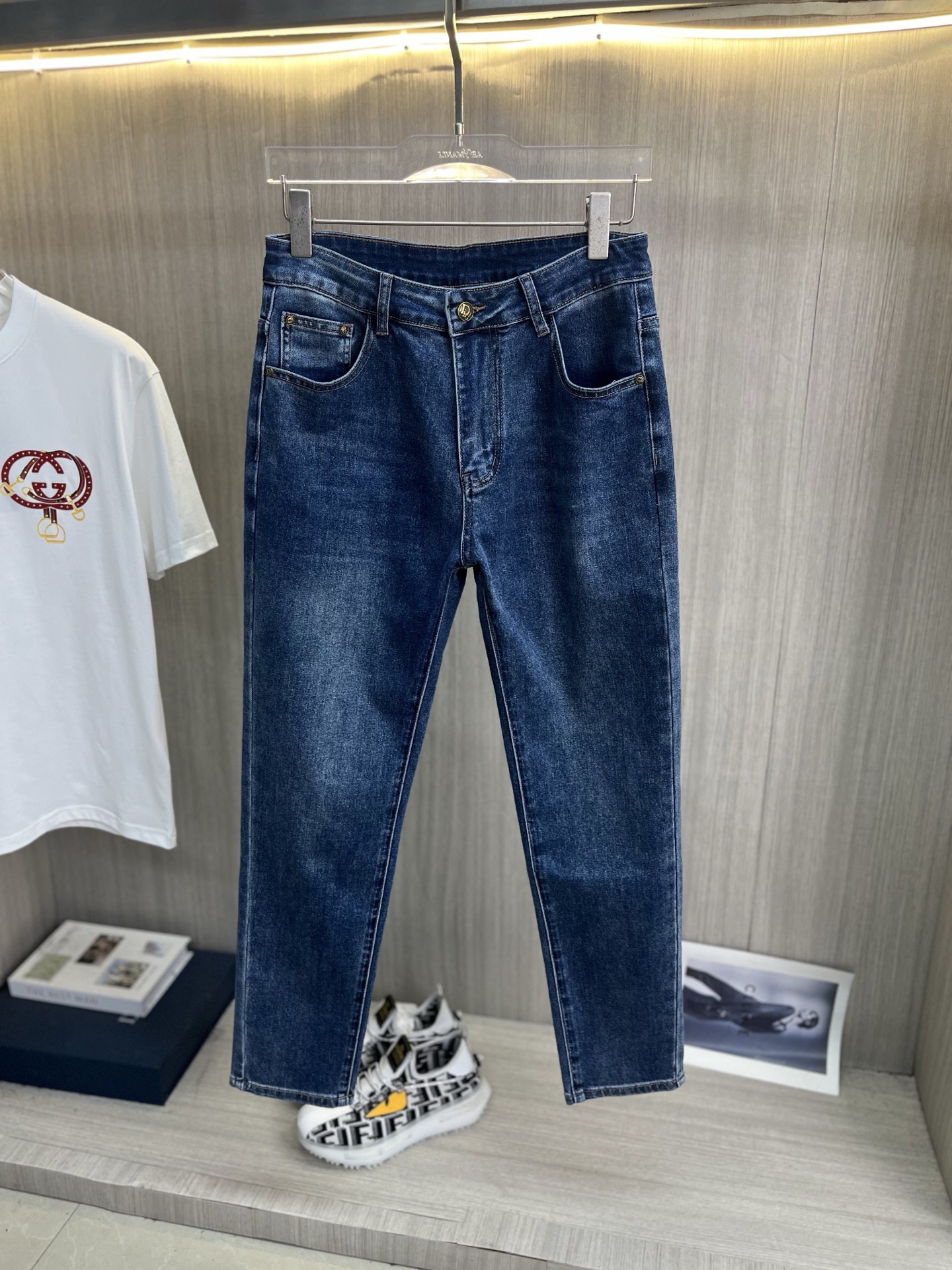 Cheap Dior Jeans for Men in 228737, $75 USD- [IB228737] - Replica Dior Jeans for Men