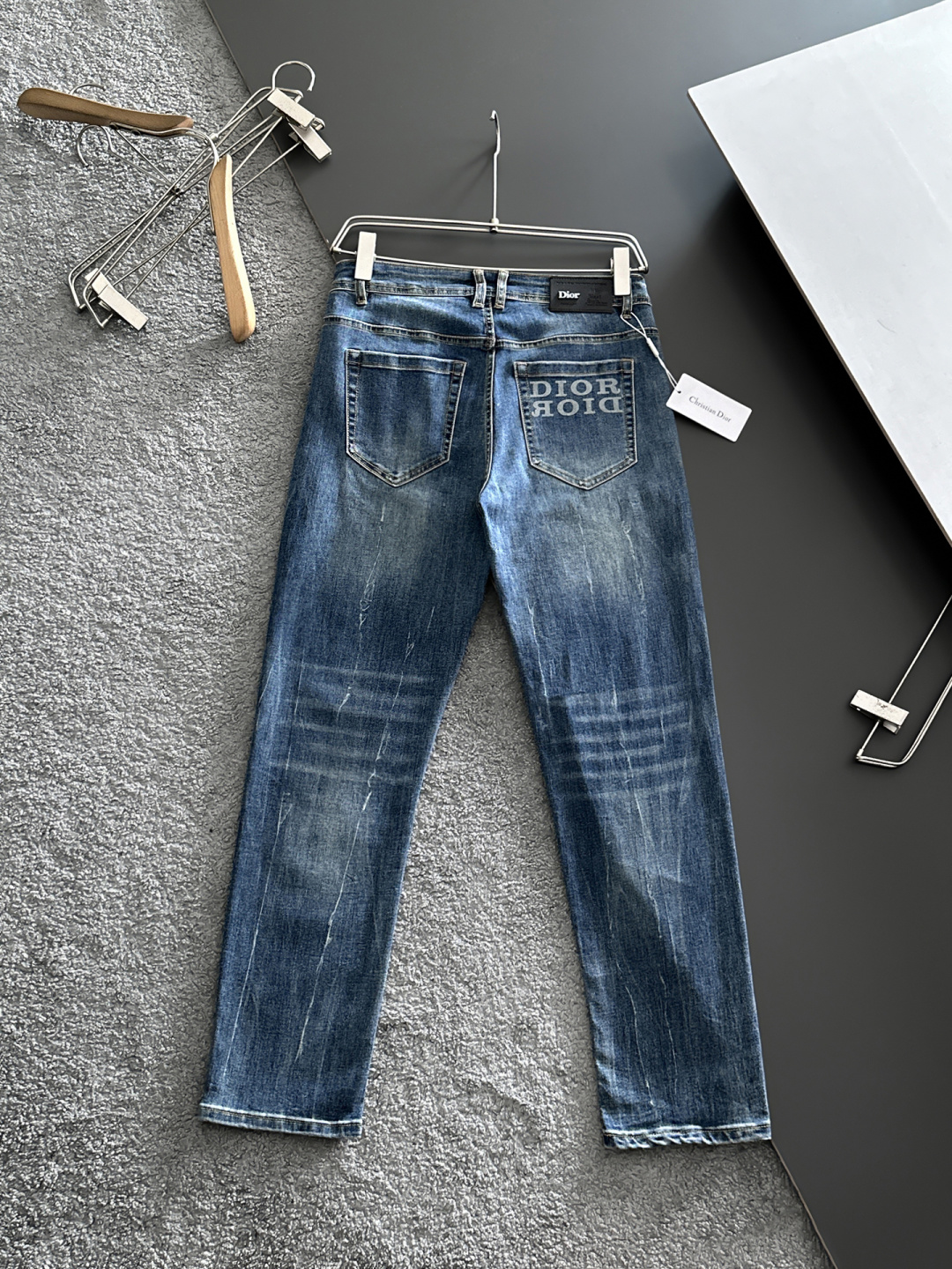 Cheap Dior Jeans for Men in 228738, $80 USD- [IB228738] - Replica Dior Jeans for Men