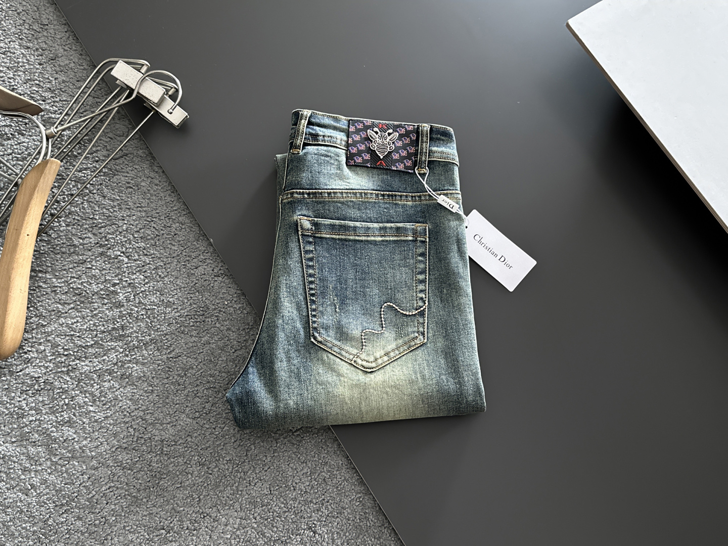 Cheap Dior Jeans for Men in 228739, $80 USD- [IB228739] - Replica Dior Jeans for Men