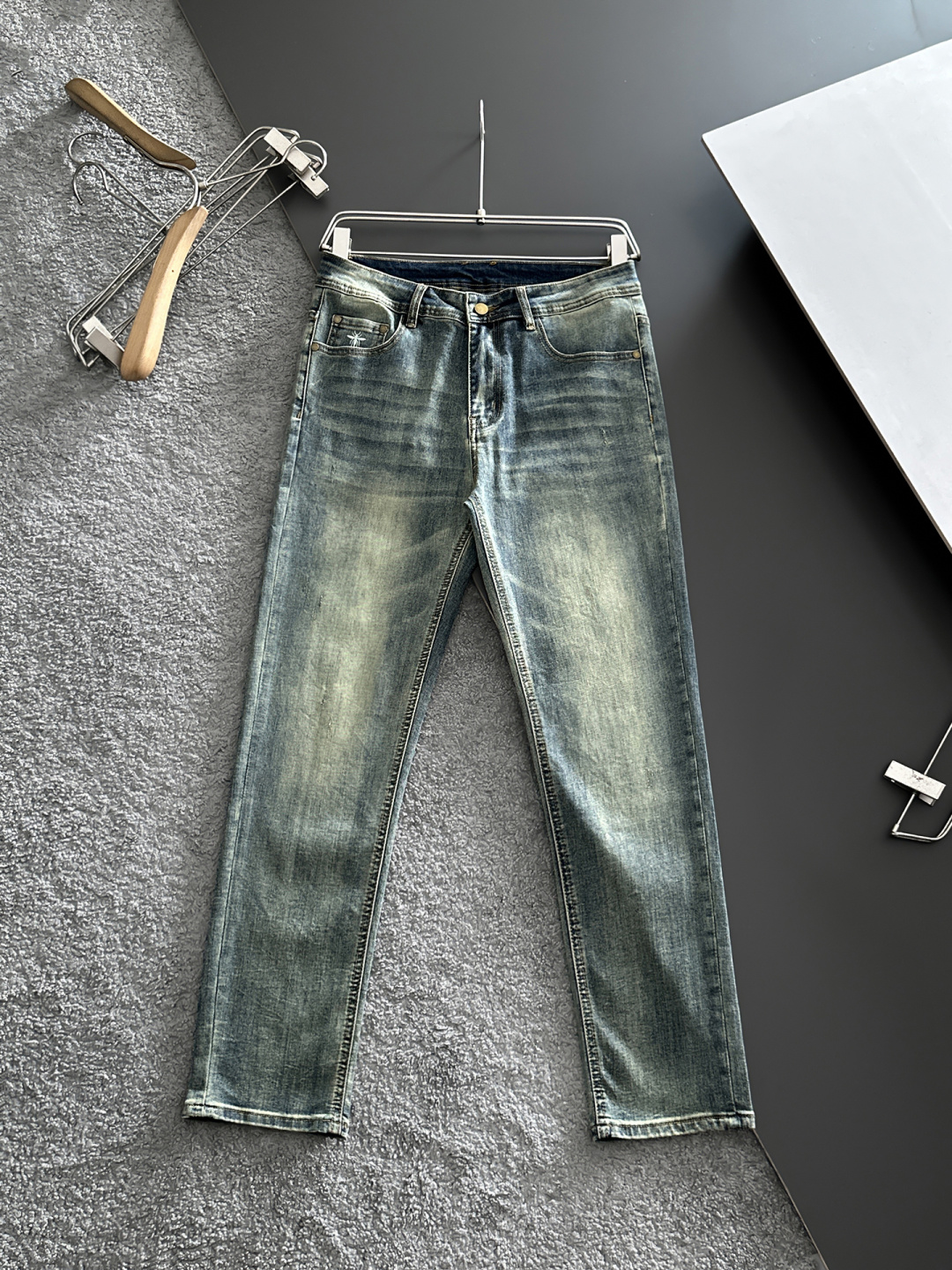 Cheap Dior Jeans for Men in 228739, $80 USD- [IB228739] - Replica Dior Jeans for Men