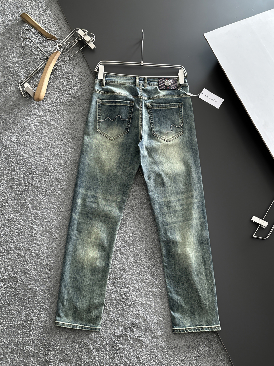 Cheap Dior Jeans for Men in 228739, $80 USD- [IB228739] - Replica Dior Jeans for Men