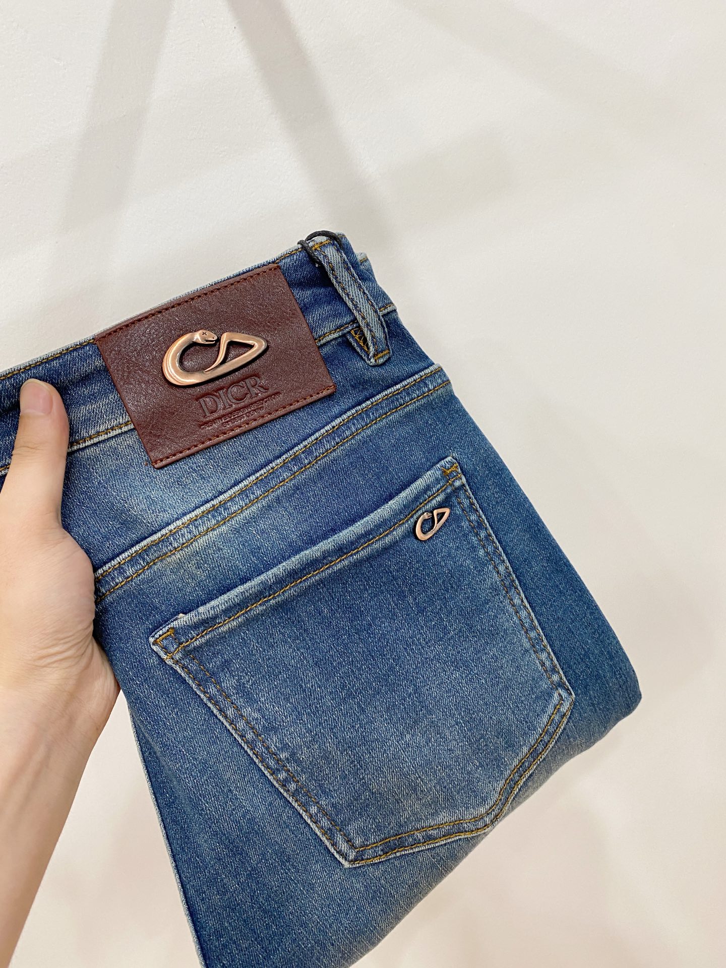 Cheap Dior Jeans for Men in 228740, $75 USD- [IB228740] - Replica Dior Jeans for Men