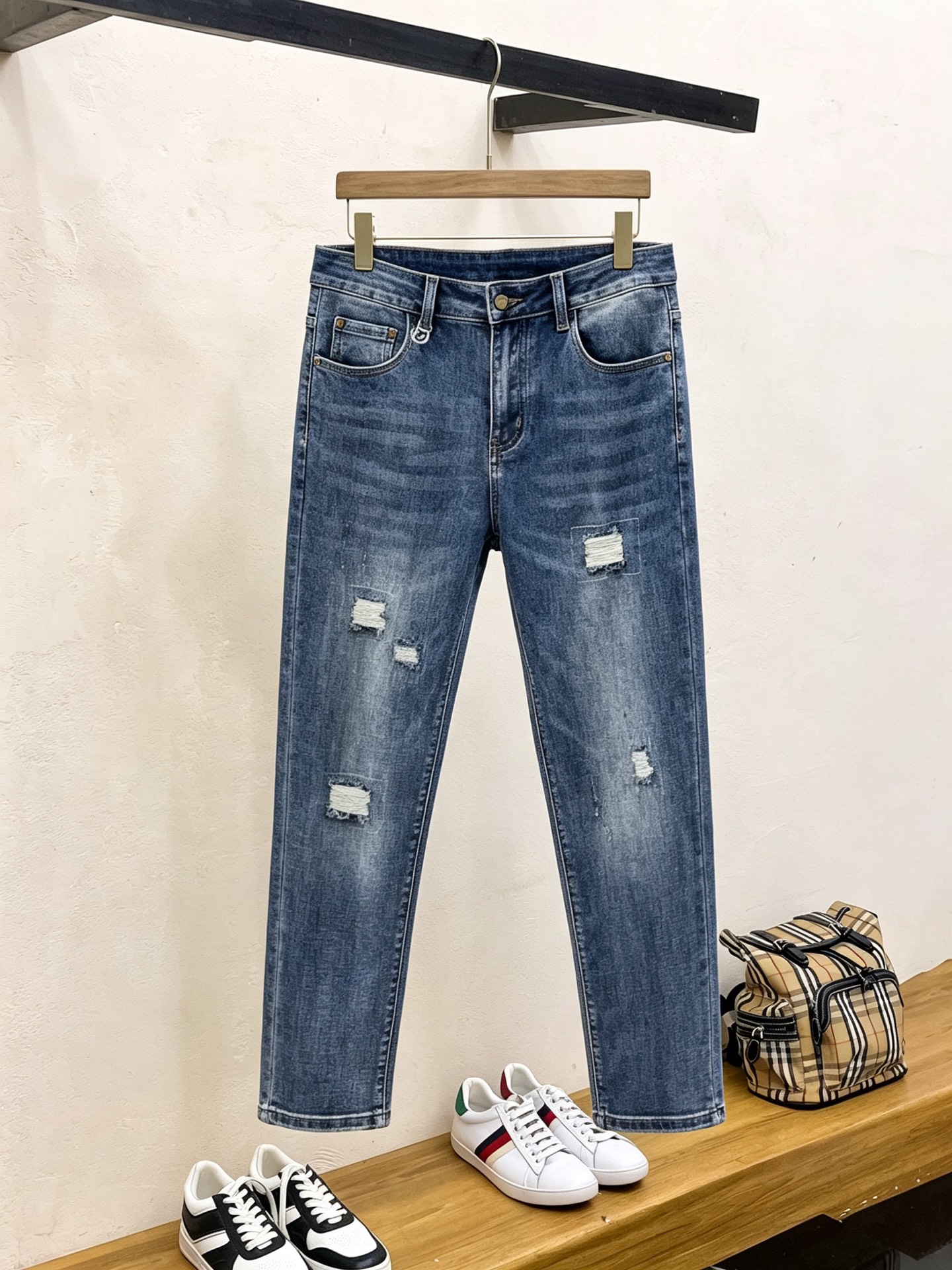 Cheap Dior Jeans for Men in 228744, $80 USD- [IB228744] - Replica Dior Jeans for Men