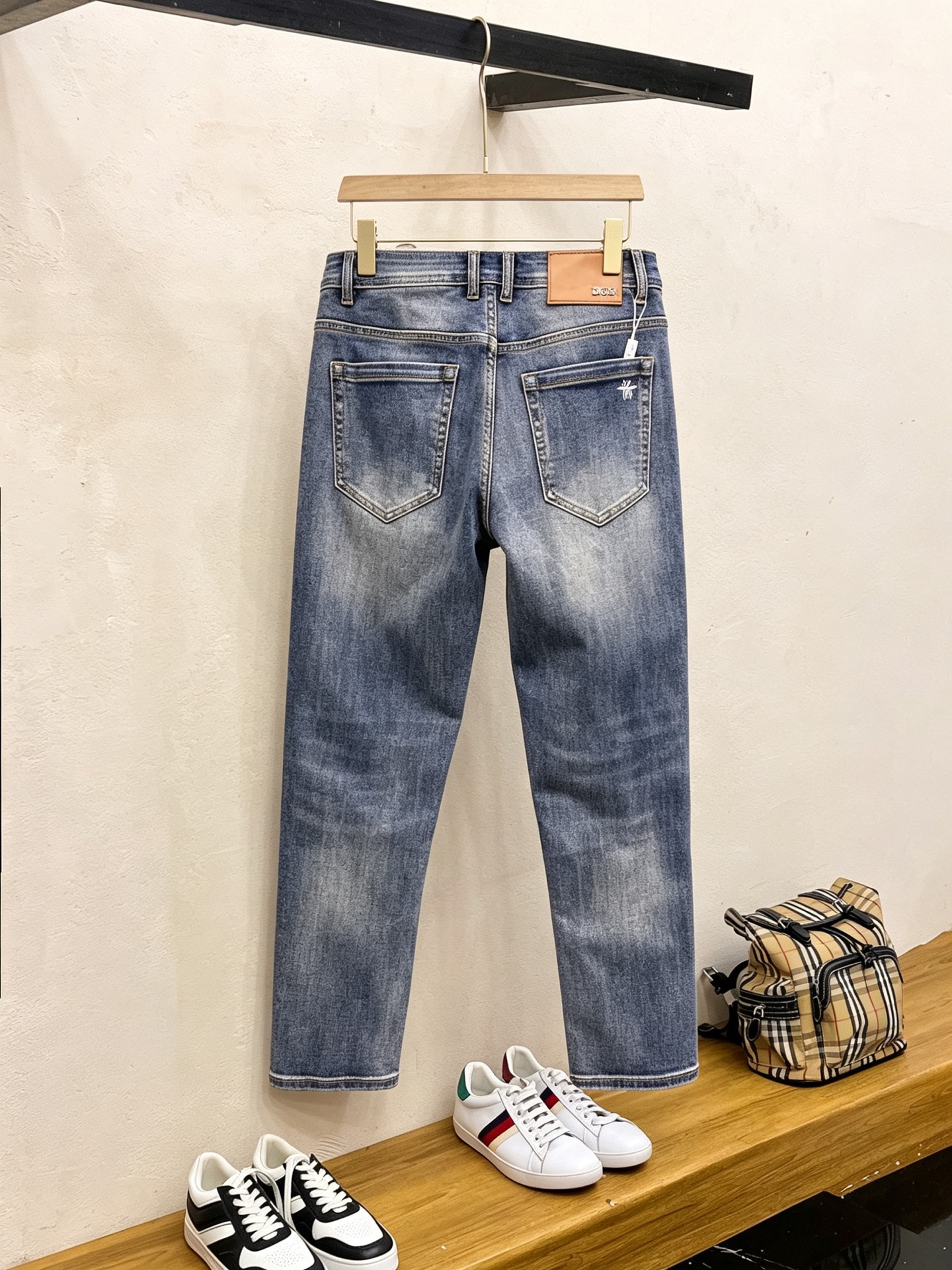 Cheap Dior Jeans for Men in 228749, $80 USD- [IB228749] - Replica Dior Jeans for Men