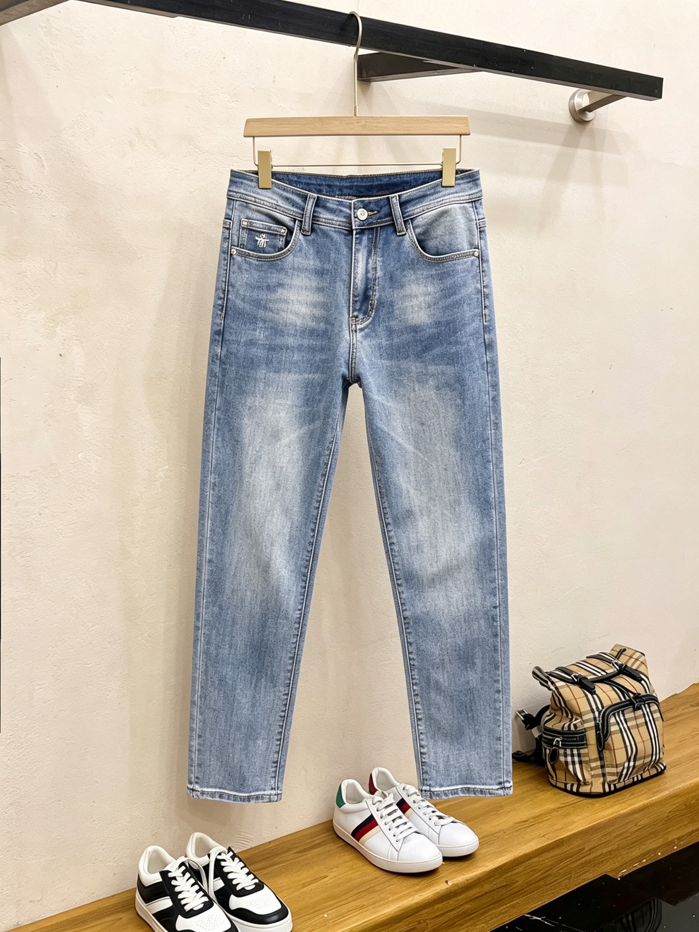 Cheap Dior Jeans for Men in 228749, $80 USD- [IB228749] - Replica Dior Jeans for Men