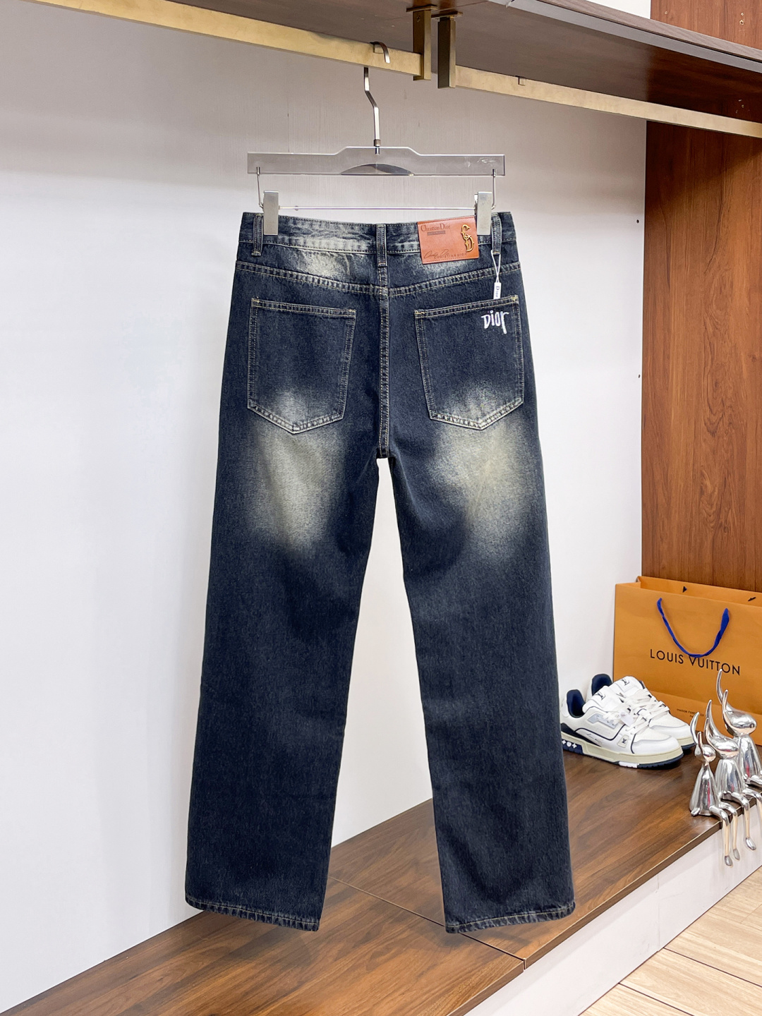 Cheap Dior Jeans for Men in 228750, $90 USD- [IB228750] - Replica Dior Jeans for Men