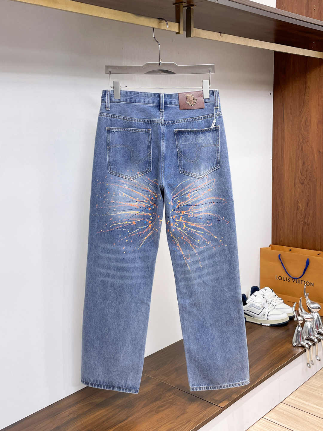Cheap Dior Jeans for Men in 228752, $90 USD- [IB228752] - Replica Dior Jeans for Men