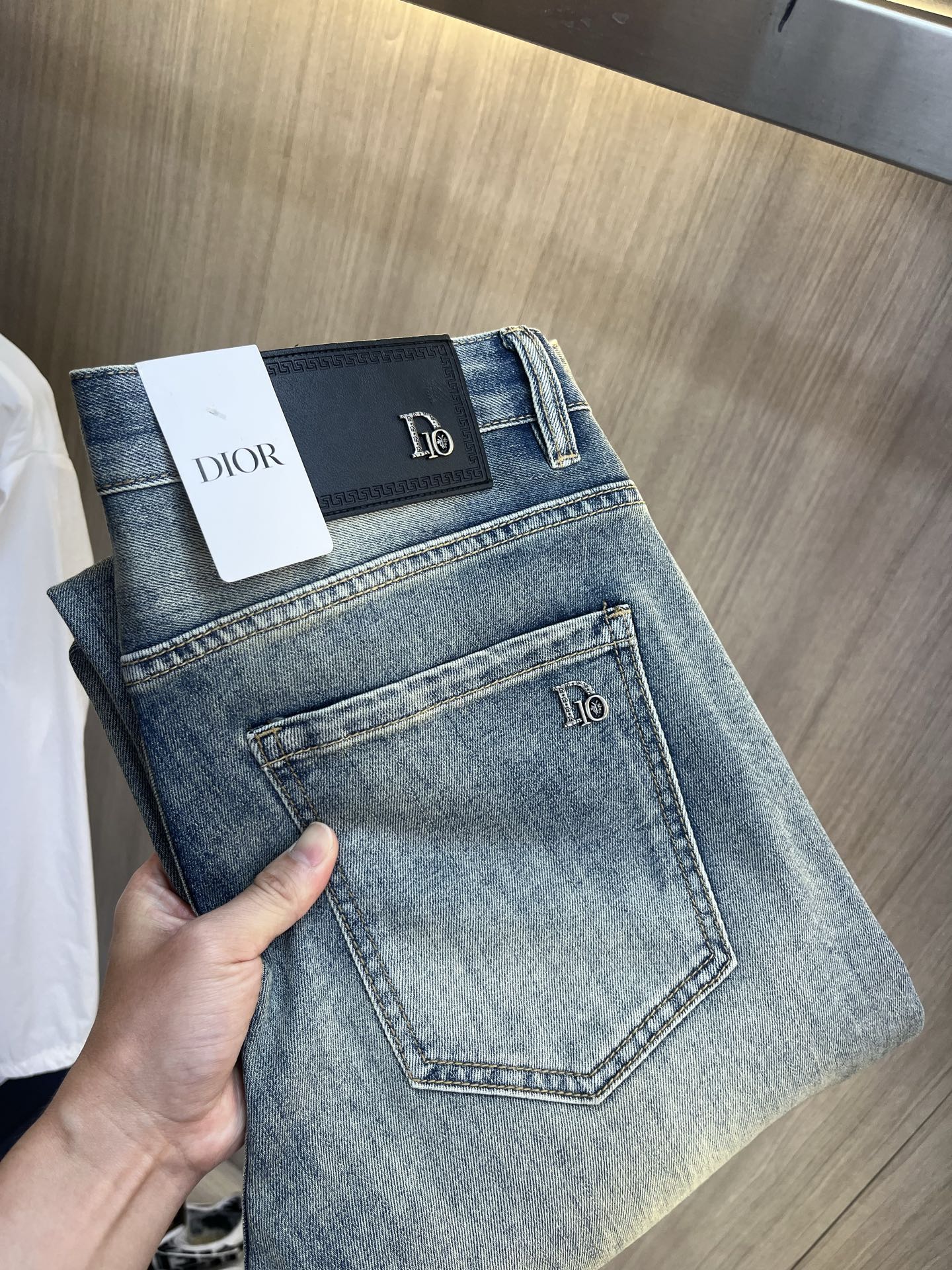 Cheap Dior Jeans for Men in 228753, $75 USD- [IB228753] - Replica Dior Jeans for Men