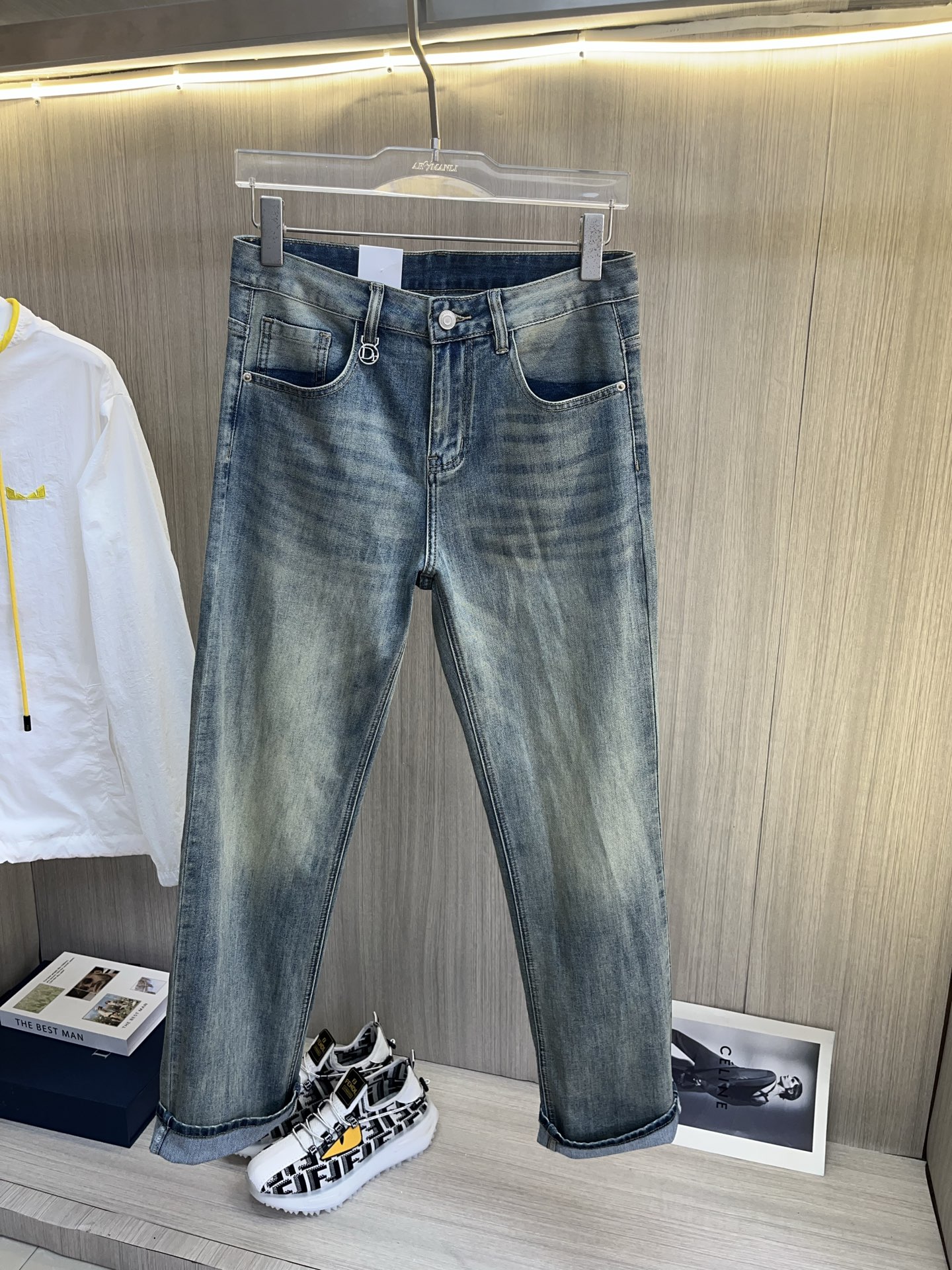 Cheap Dior Jeans for Men in 228753, $75 USD- [IB228753] - Replica Dior Jeans for Men