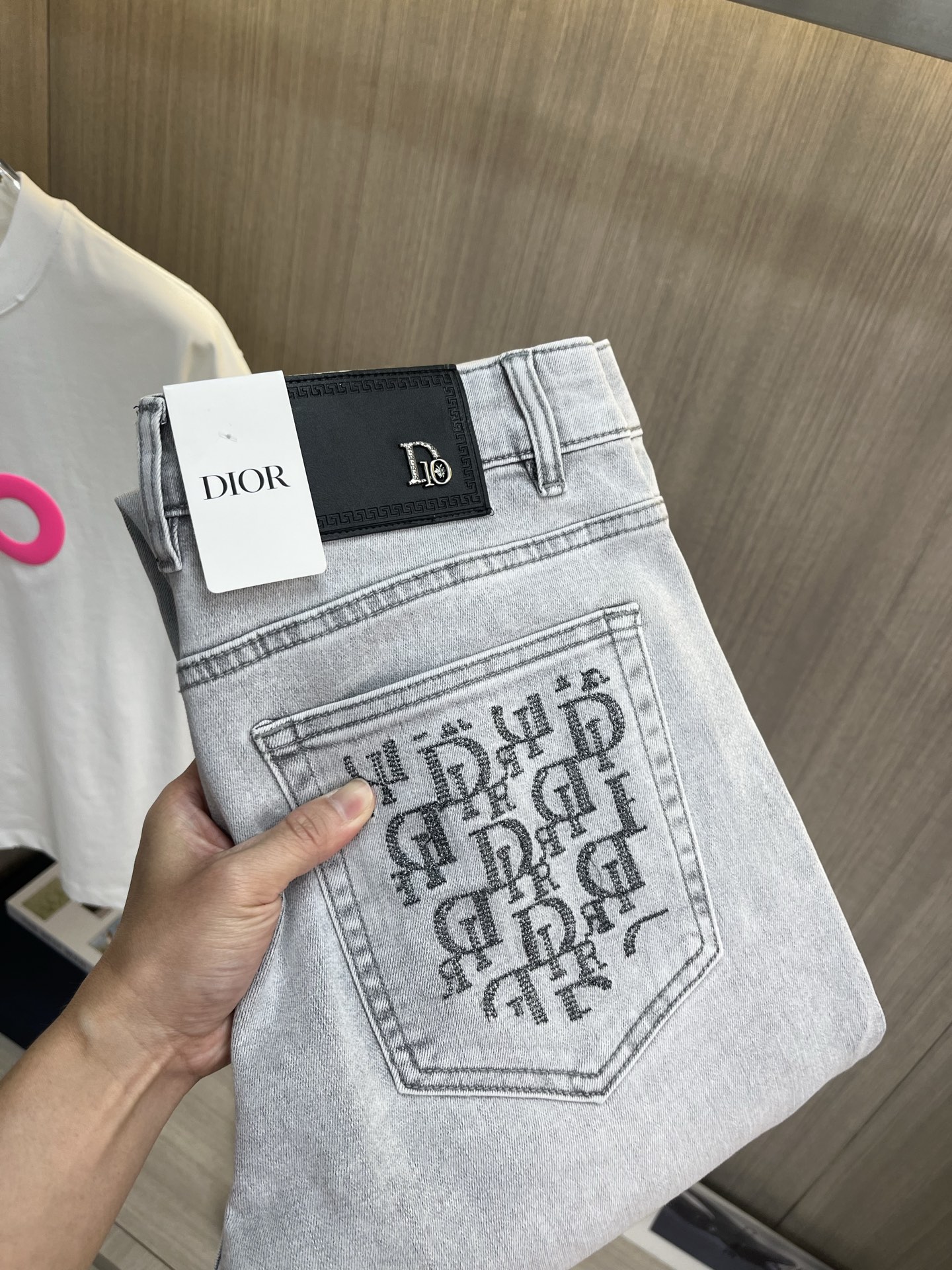Cheap Dior Jeans for Men in 228754, $75 USD- [IB228754] - Replica Dior Jeans for Men