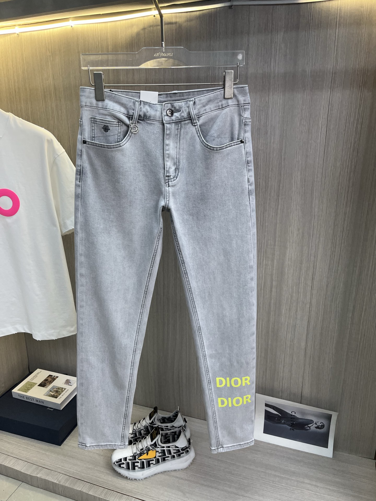 Cheap Dior Jeans for Men in 228754, $75 USD- [IB228754] - Replica Dior Jeans for Men