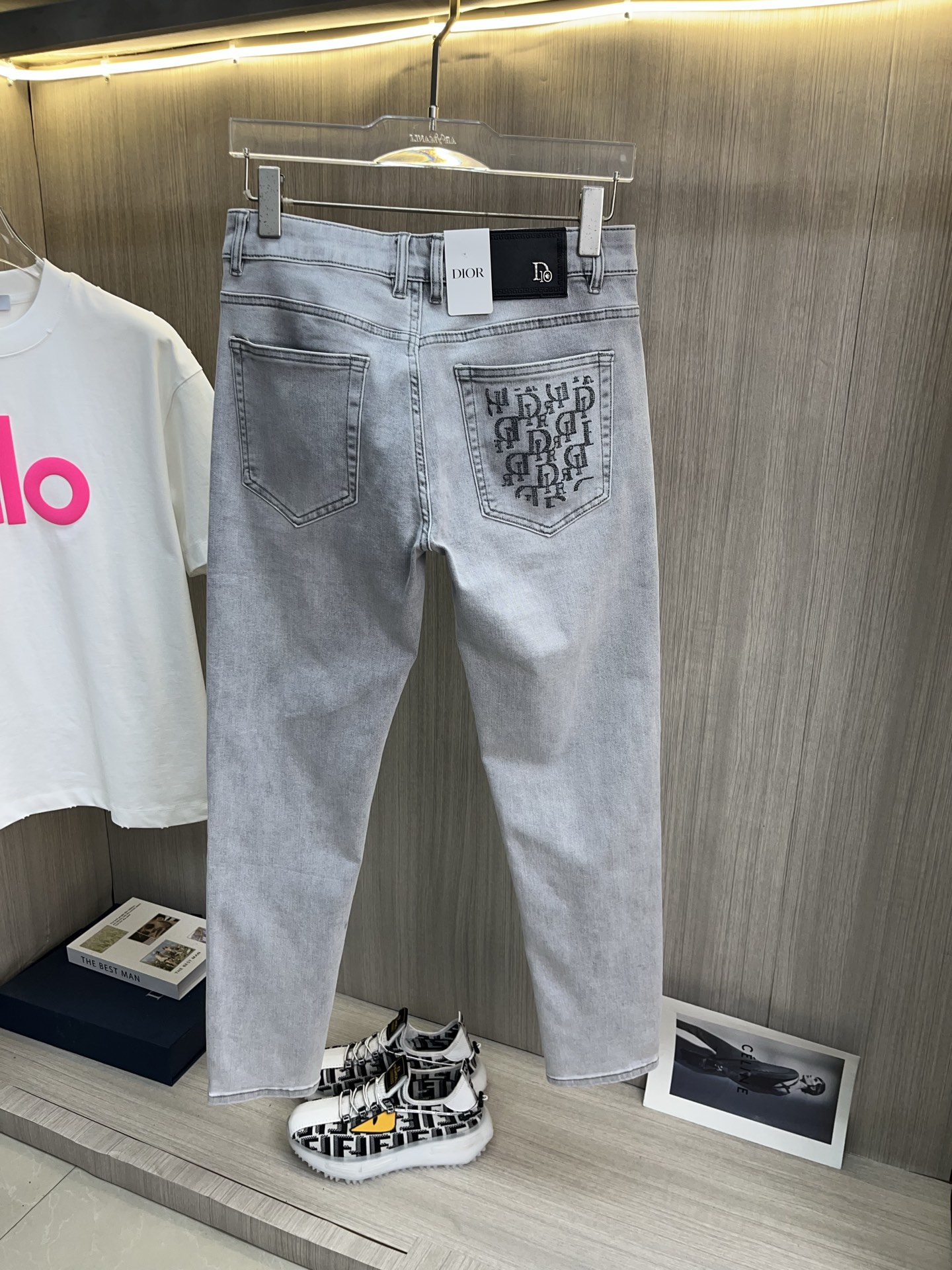 Cheap Dior Jeans for Men in 228754, $75 USD- [IB228754] - Replica Dior Jeans for Men