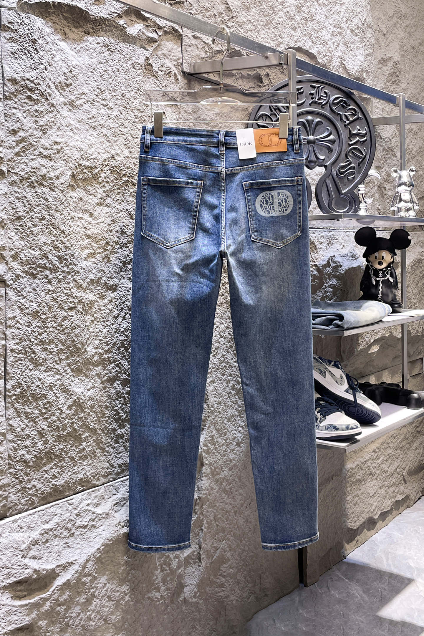 Cheap Dior Jeans for Men in 228759, $80 USD- [IB228759] - Replica Dior Jeans for Men