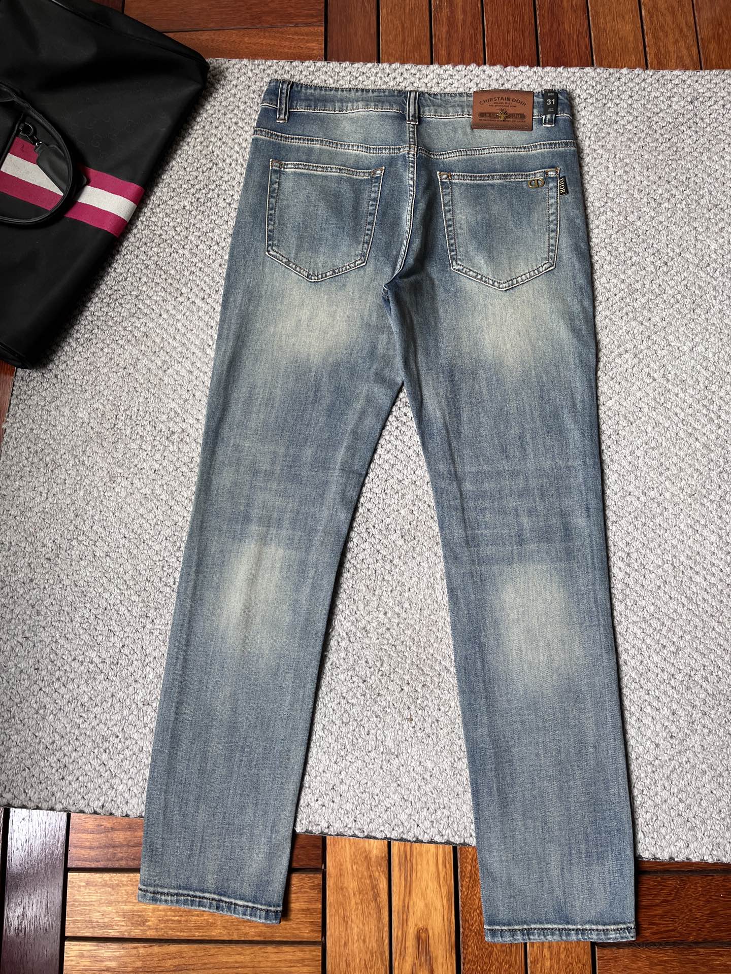 Cheap Dior Jeans for Men in 228761, $60 USD- [IB228761] - Replica Dior Jeans for Men