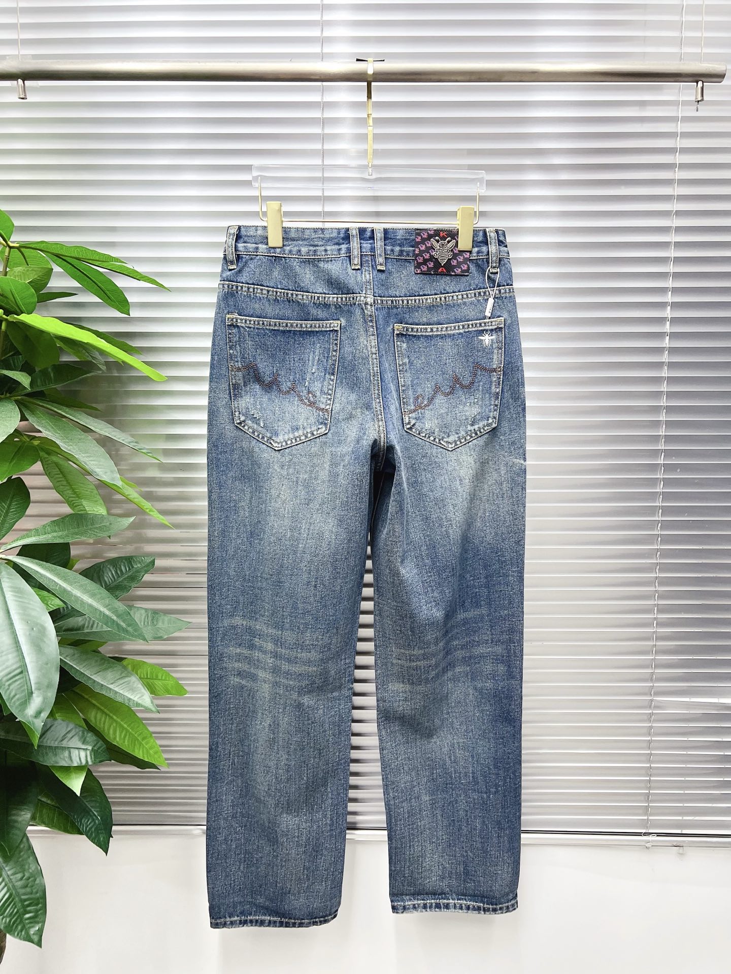 Cheap Dior Jeans for Men in 228763, $85 USD- [IB228763] - Replica Dior Jeans for Men