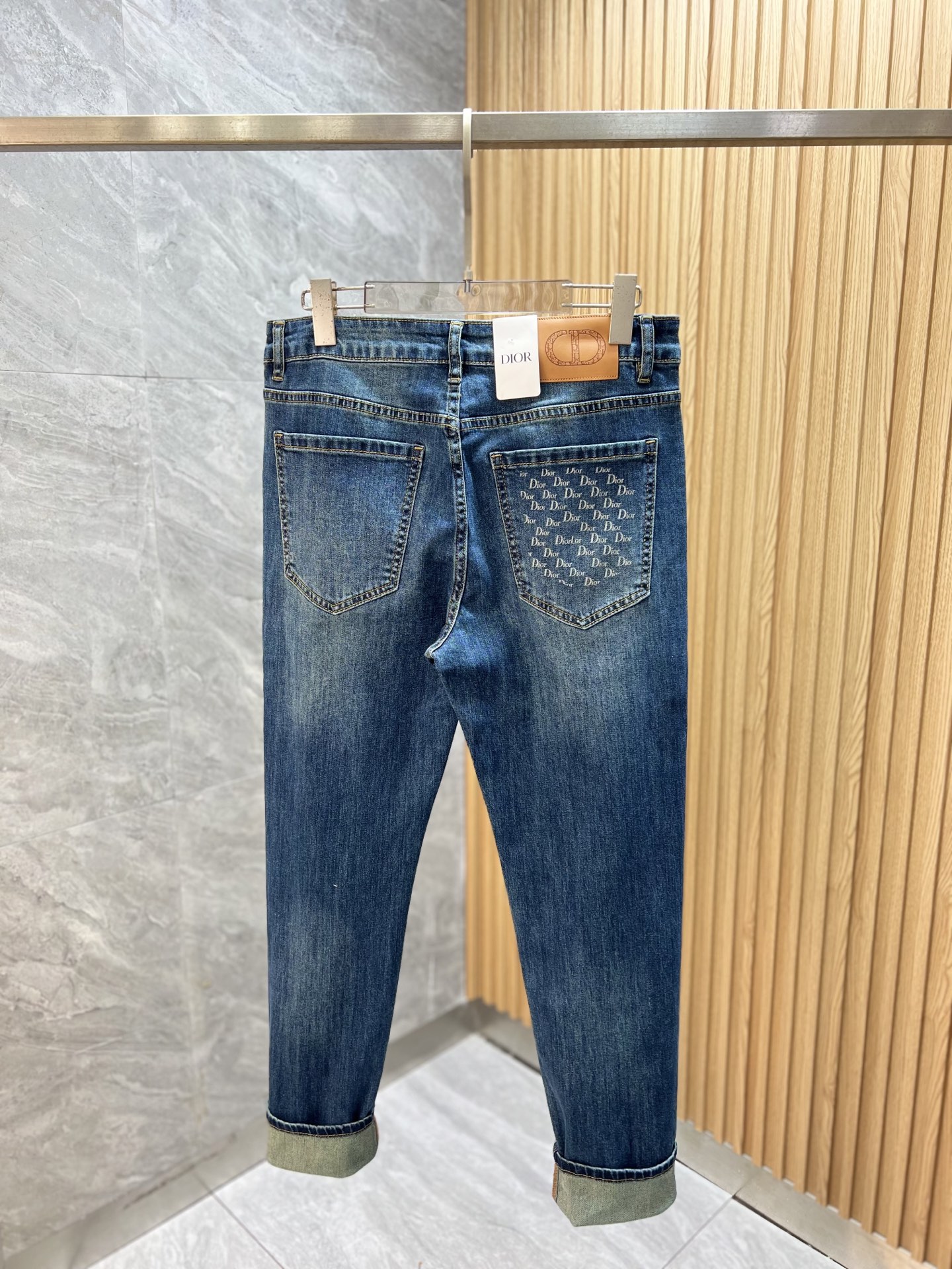 Cheap Dior Jeans for Men in 228765, $80 USD- [IB228765] - Replica Dior Jeans for Men