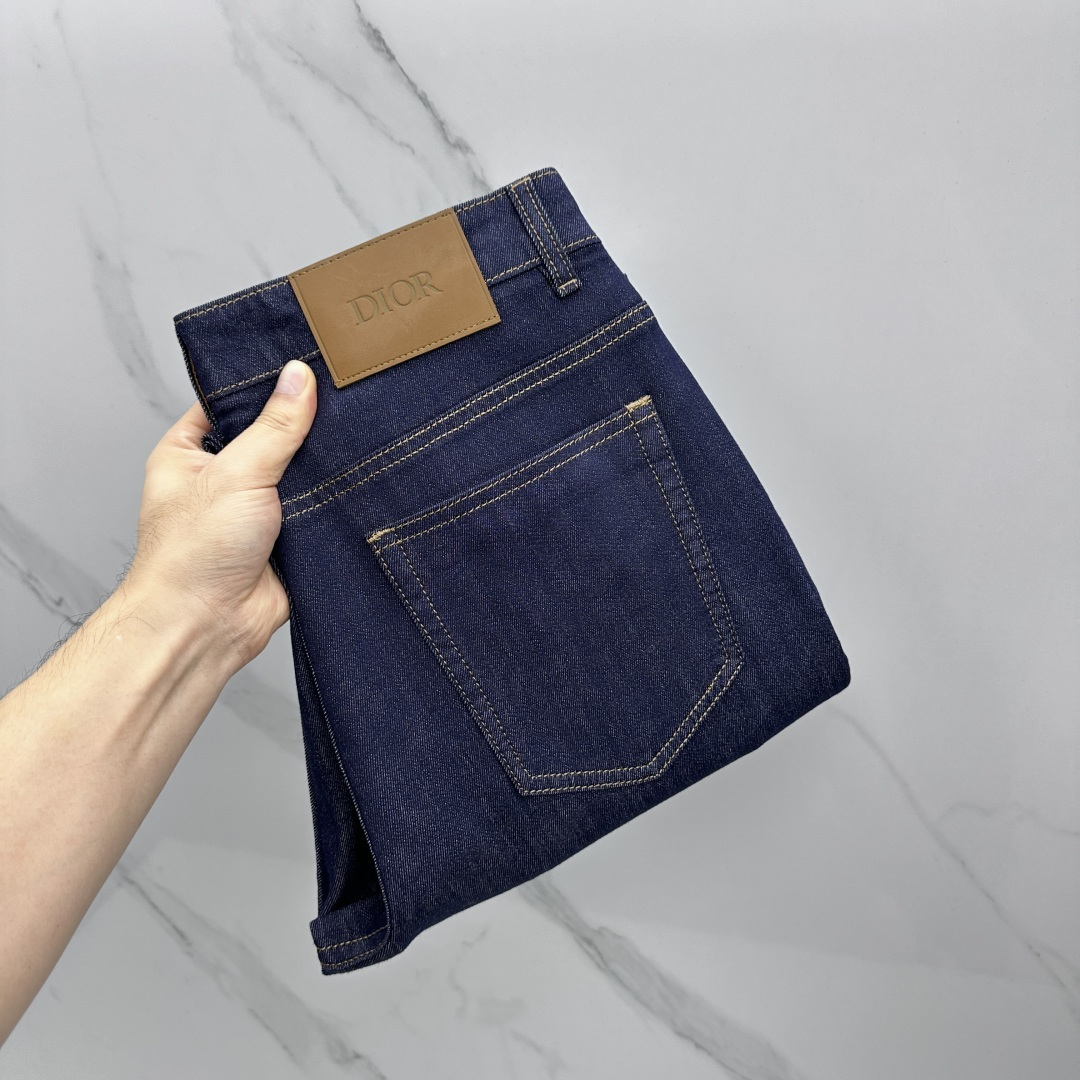 Cheap Dior Jeans for Men in 228768, $80 USD- [IB228768] - Replica Dior Jeans for Men