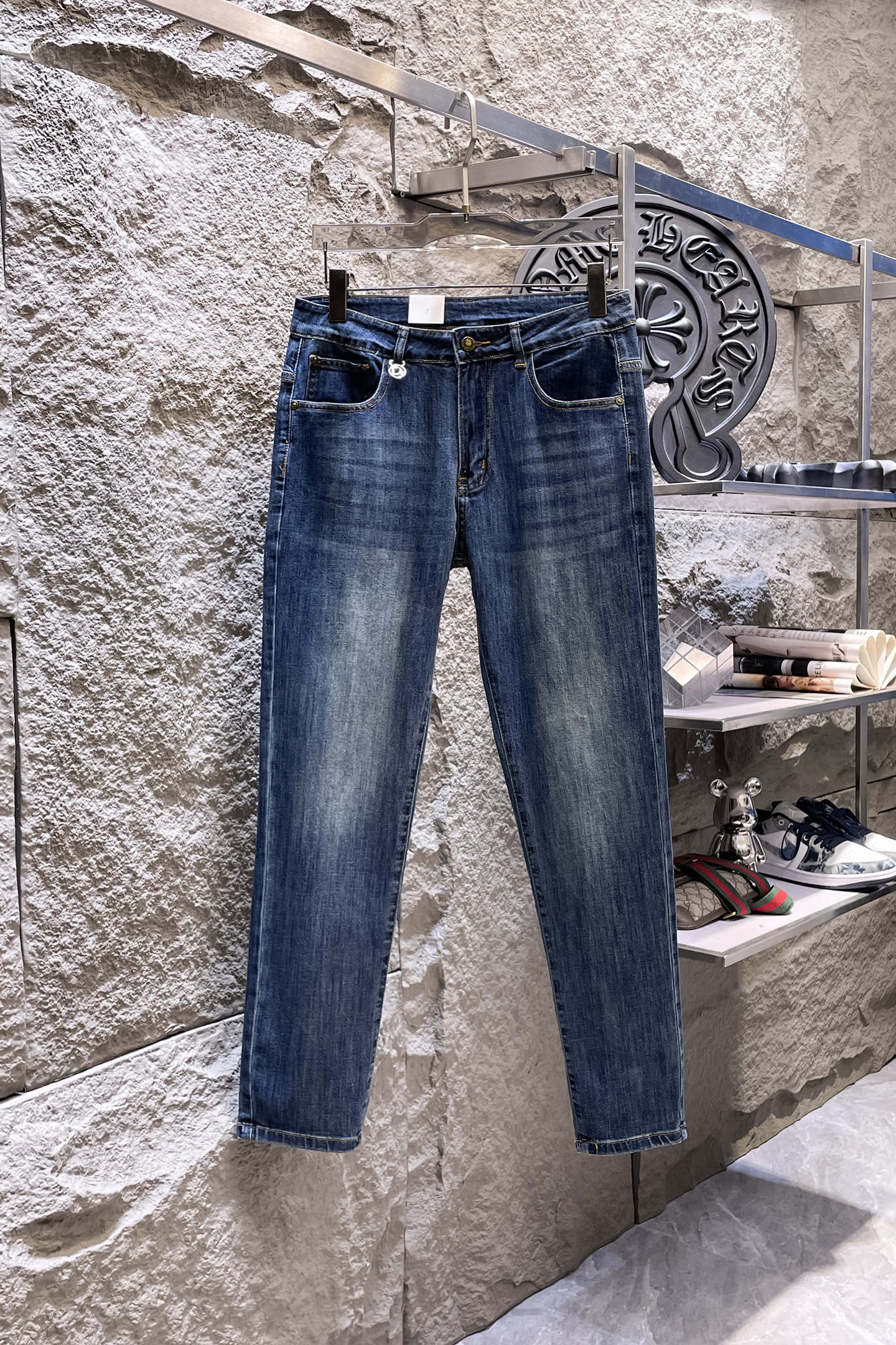 Cheap Dior Jeans for Men in 228772, $80 USD- [IB228772] - Replica Dior Jeans for Men