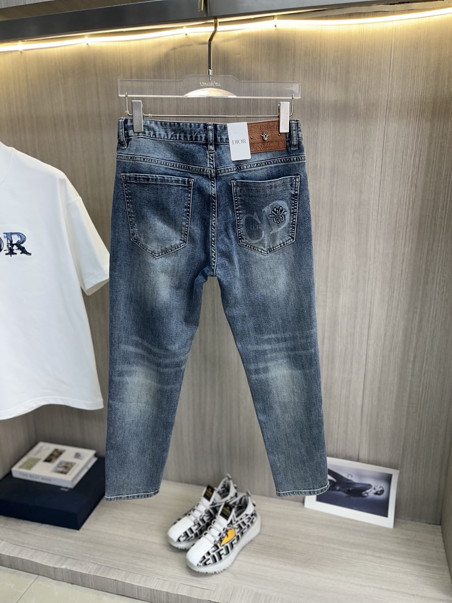 Cheap Dior Jeans for Men in 228774, $80 USD- [IB228774] - Replica Dior Jeans for Men