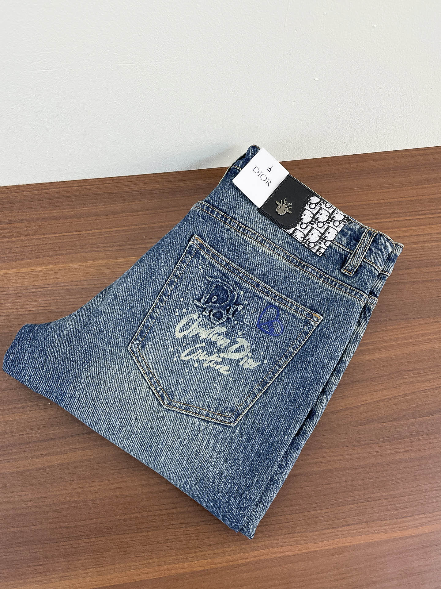 Cheap Dior Jeans for Men in 228775, $60 USD- [IB228775] - Replica Dior Jeans for Men