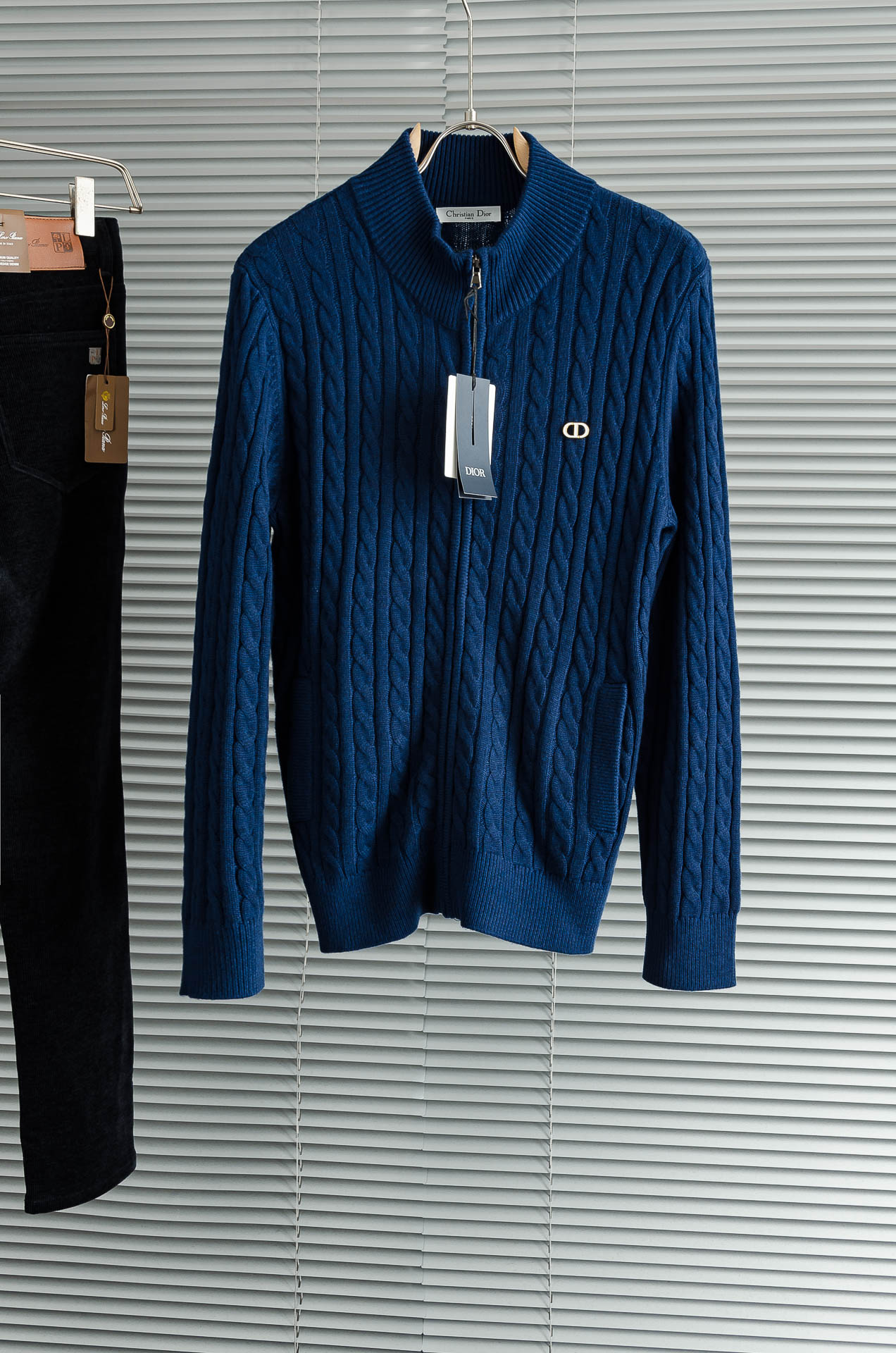 Cheap Dior Sweaters for Men in 229003, $135 USD- [IB229003] - Replica Dior Sweaters for Men
