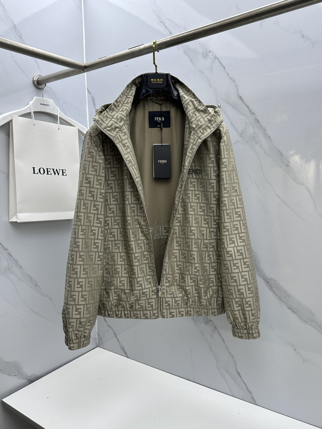 Cheap Fendi Jackets For Men in 229078, $130 USD- [IB229078] - Replica Fendi Jackets For Men