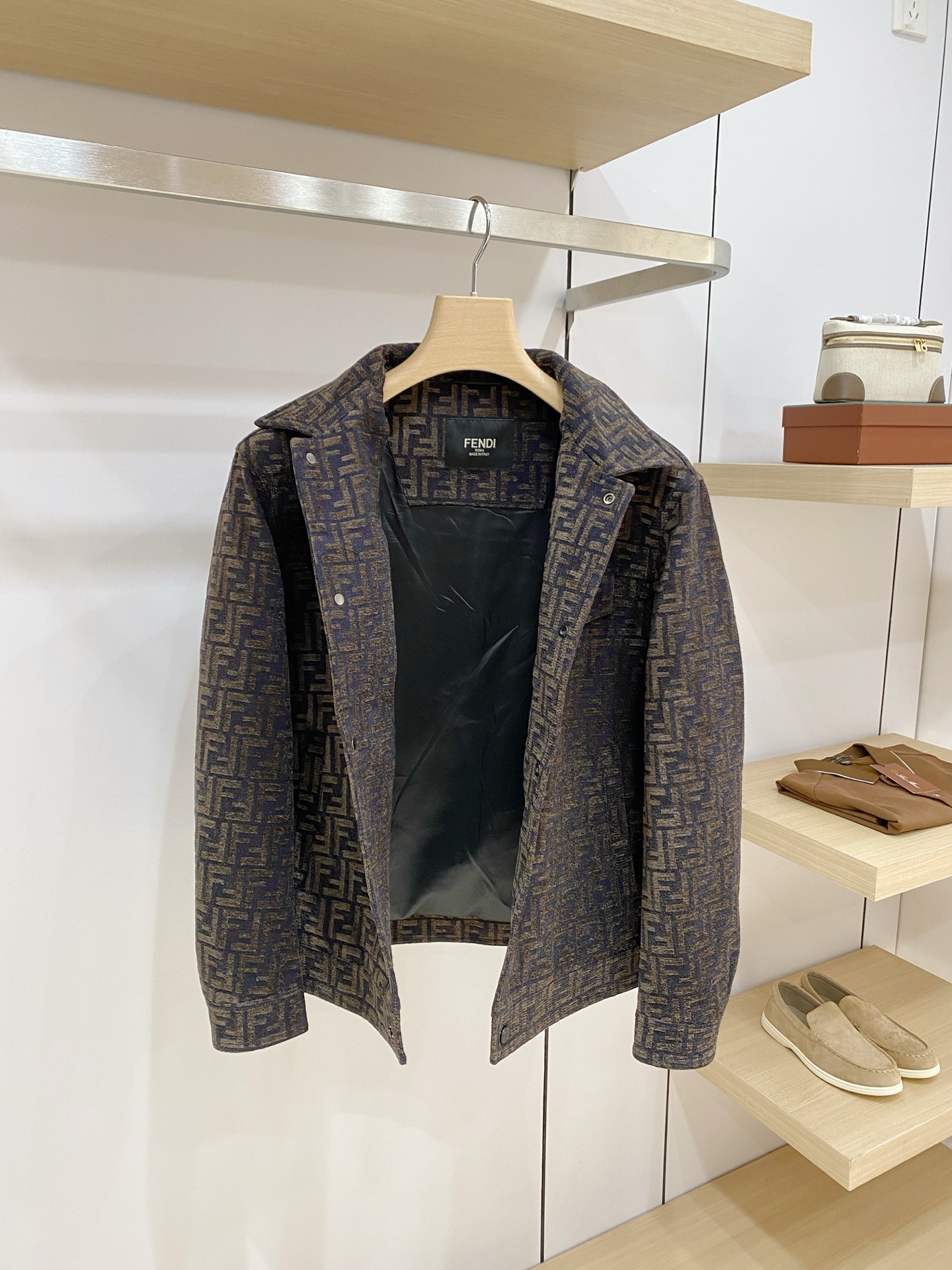 Cheap Fendi Jackets For Men in 229081, $130 USD- [IB229081] - Replica Fendi Jackets For Men