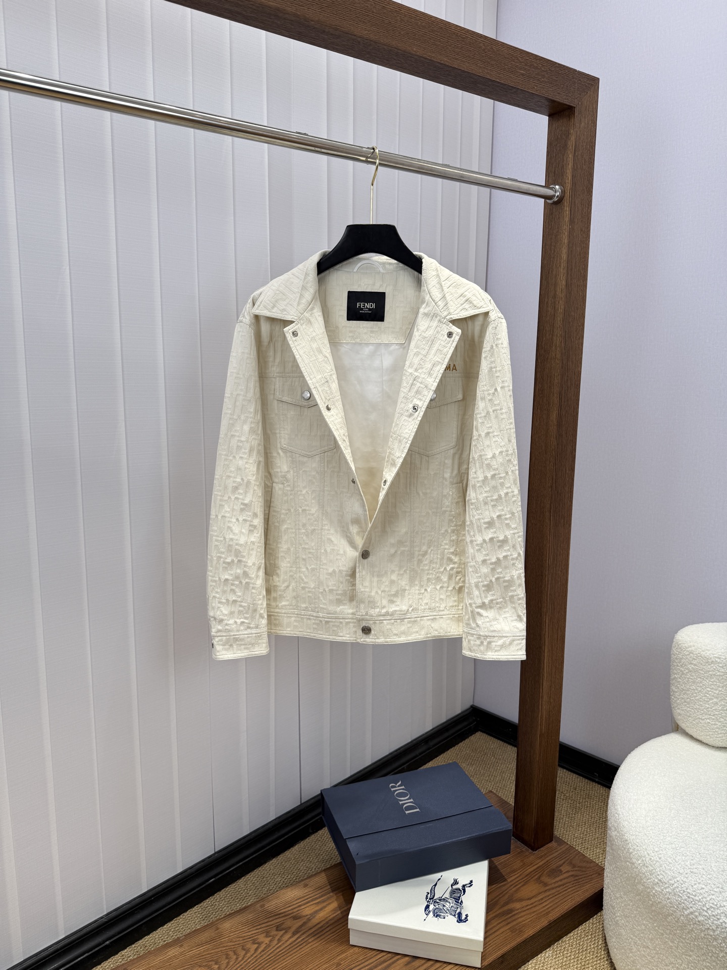 Cheap Fendi Jackets For Men in 229098, $140 USD- [IB229098] - Replica Fendi Jackets For Men