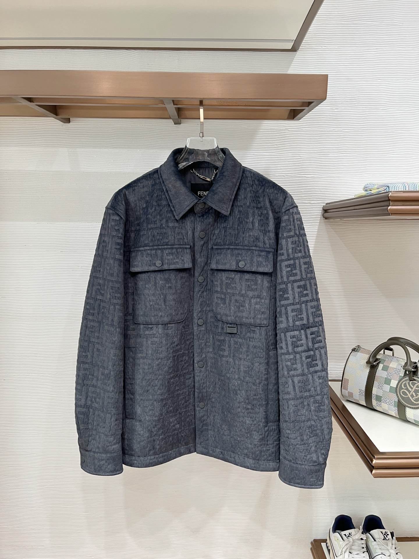 Cheap Fendi Jackets For Men in 229100, $155 USD- [IB229100] - Replica Fendi Jackets For Men