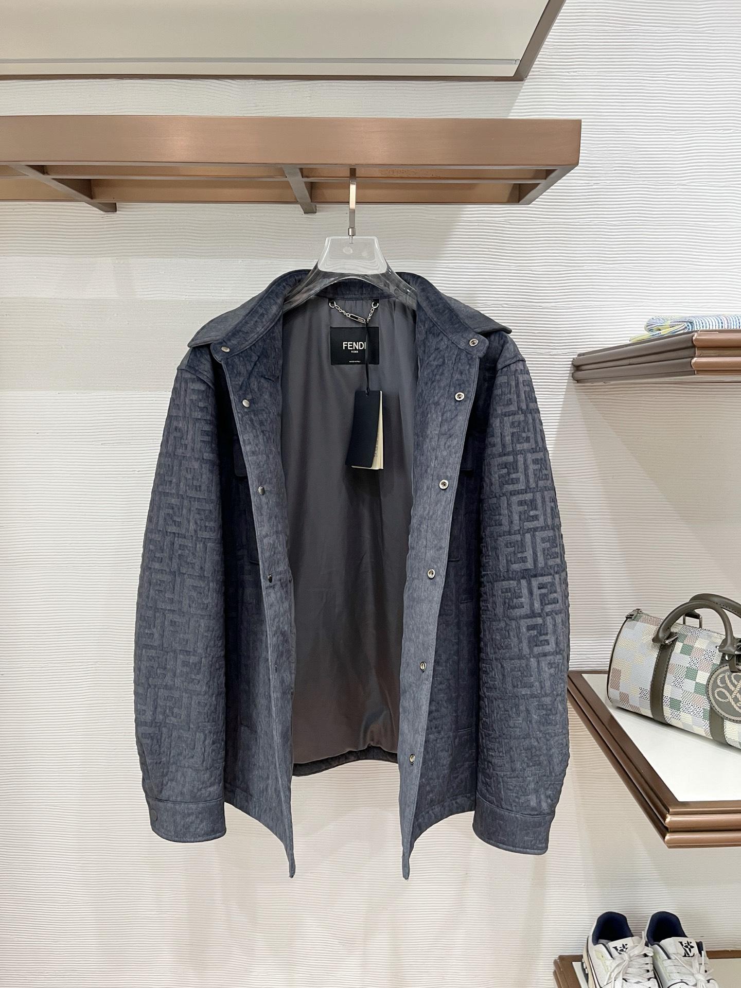 Cheap Fendi Jackets For Men in 229100, $155 USD- [IB229100] - Replica Fendi Jackets For Men
