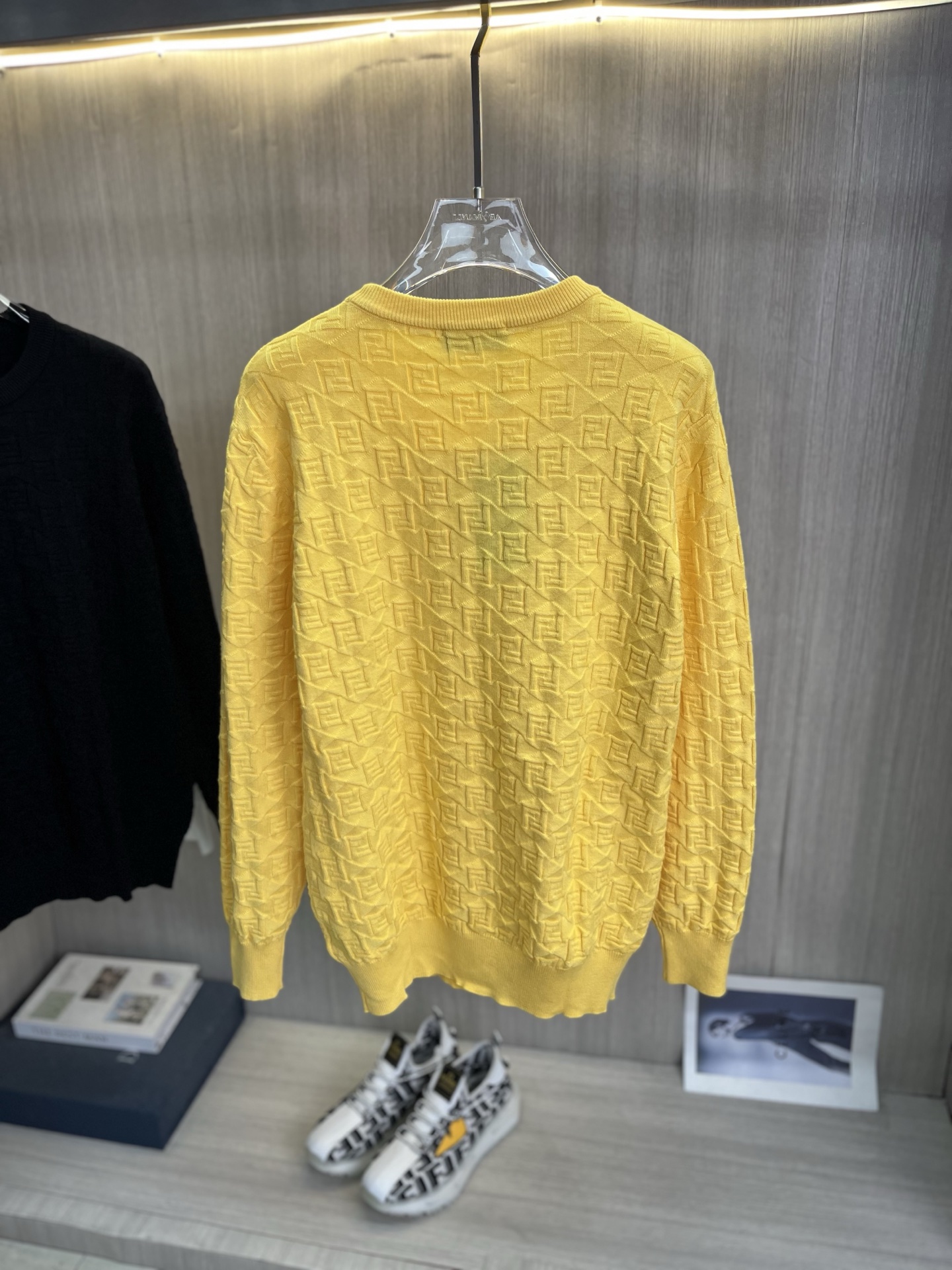 Cheap Fendi Sweaters for Men in 229105, $70 USD- [IB229105] - Replica Fendi Sweaters for Men