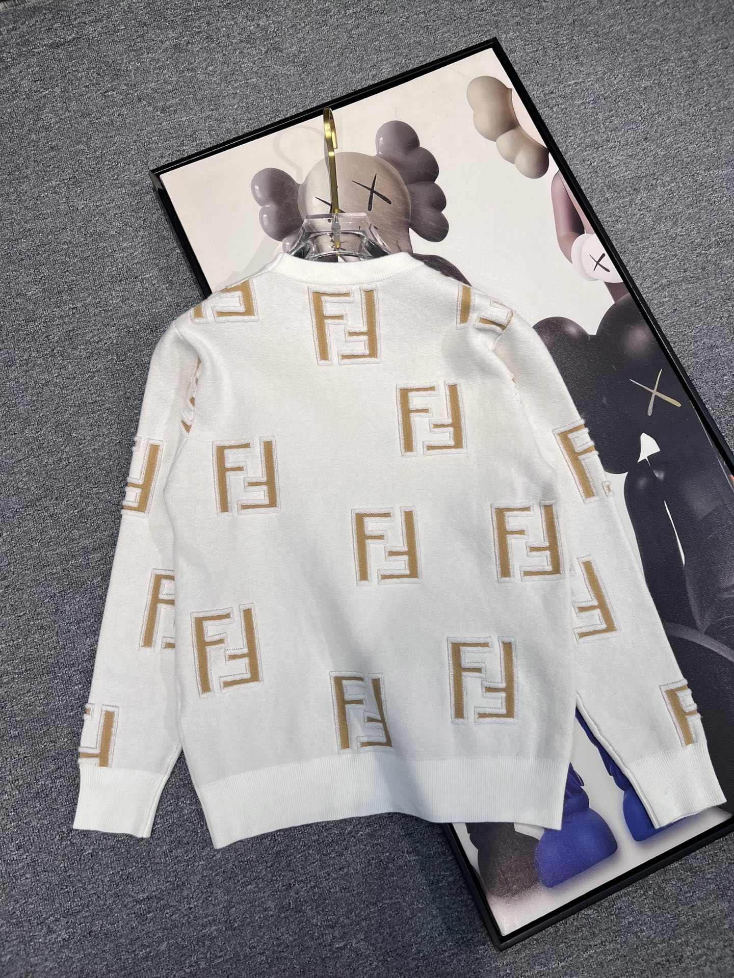 Cheap Fendi Sweaters for Men in 229118, $70 USD- [IB229118] - Replica Fendi Sweaters for Men