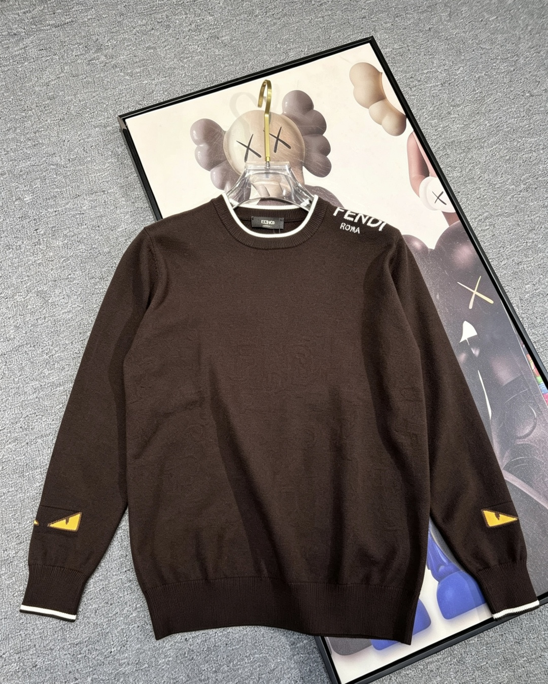 Cheap Fendi Sweaters for Men in 229119, $70 USD- [IB229119] - Replica Fendi Sweaters for Men