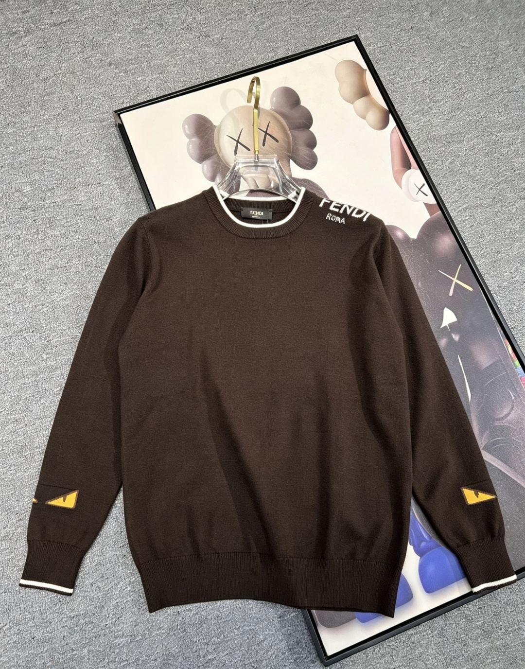 Cheap Fendi Sweaters for Men in 229119, $70 USD- [IB229119] - Replica Fendi Sweaters for Men