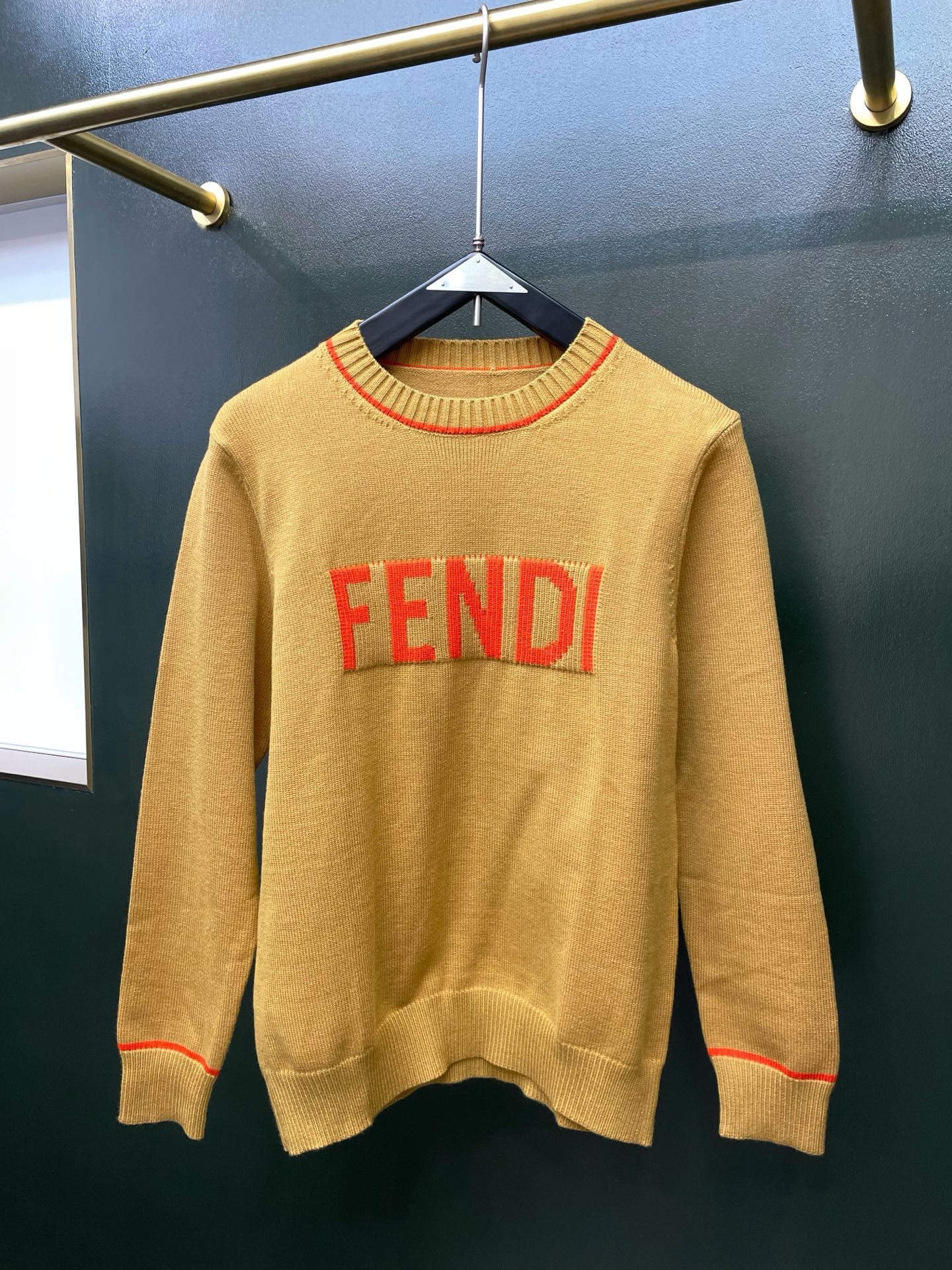 Cheap Fendi Sweaters for Men in 229124, $80 USD- [IB229124] - Replica Fendi Sweaters for Men