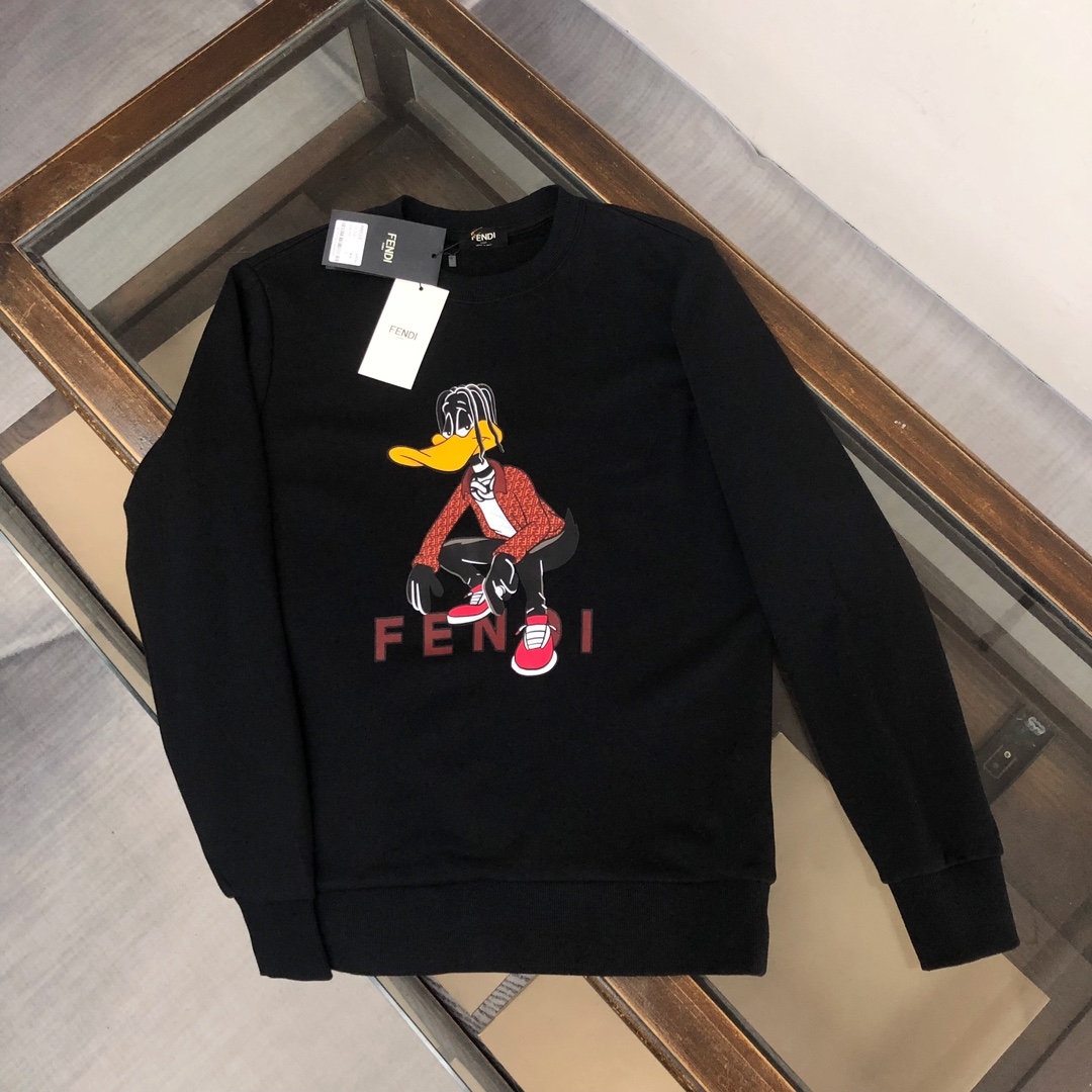 Cheap Fendi Sweaters for Men in 229133, $45 USD- [IB229133] - Replica Fendi Sweaters for Men