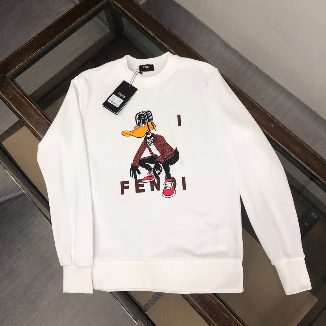 Cheap Fendi Sweaters for Men in 229134, $45 USD- [IB229134] - Replica Fendi Sweaters for Men