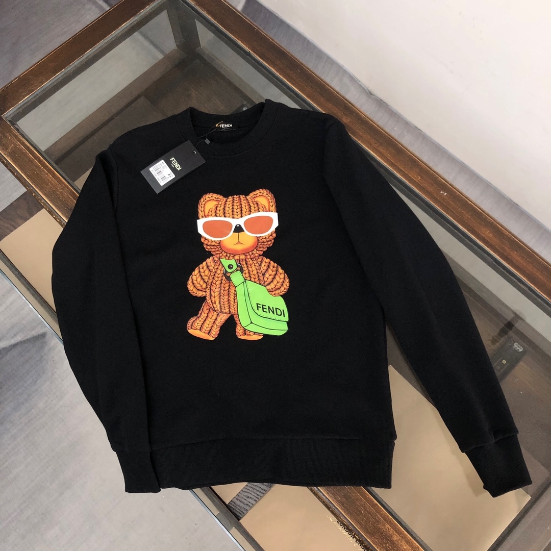 Cheap Fendi Sweaters for Men in 229140, $45 USD- [IB229140] - Replica Fendi Sweaters for Men
