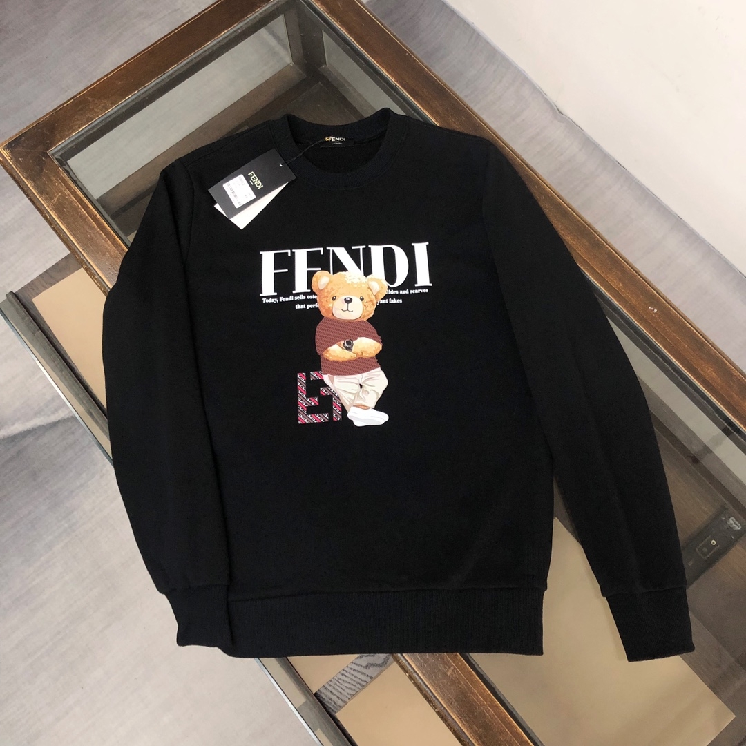 Cheap Fendi Sweaters for Men in 229142, $45 USD- [IB229142] - Replica Fendi Sweaters for Men