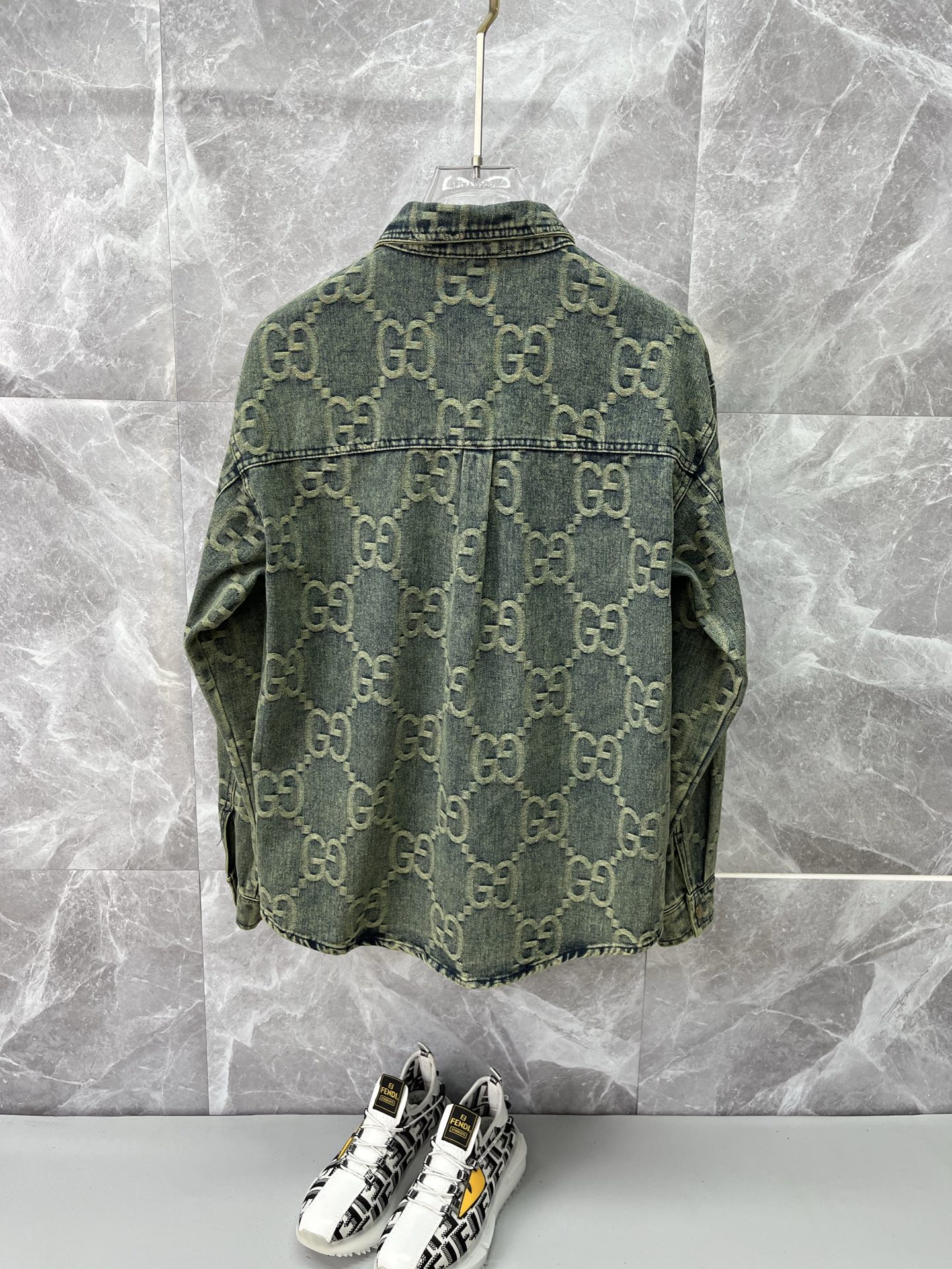 Cheap Gucci Jeans Jackets For Men in 229170, $75 USD- [IB229170] - Replica Gucci Jeans Jackets For Men