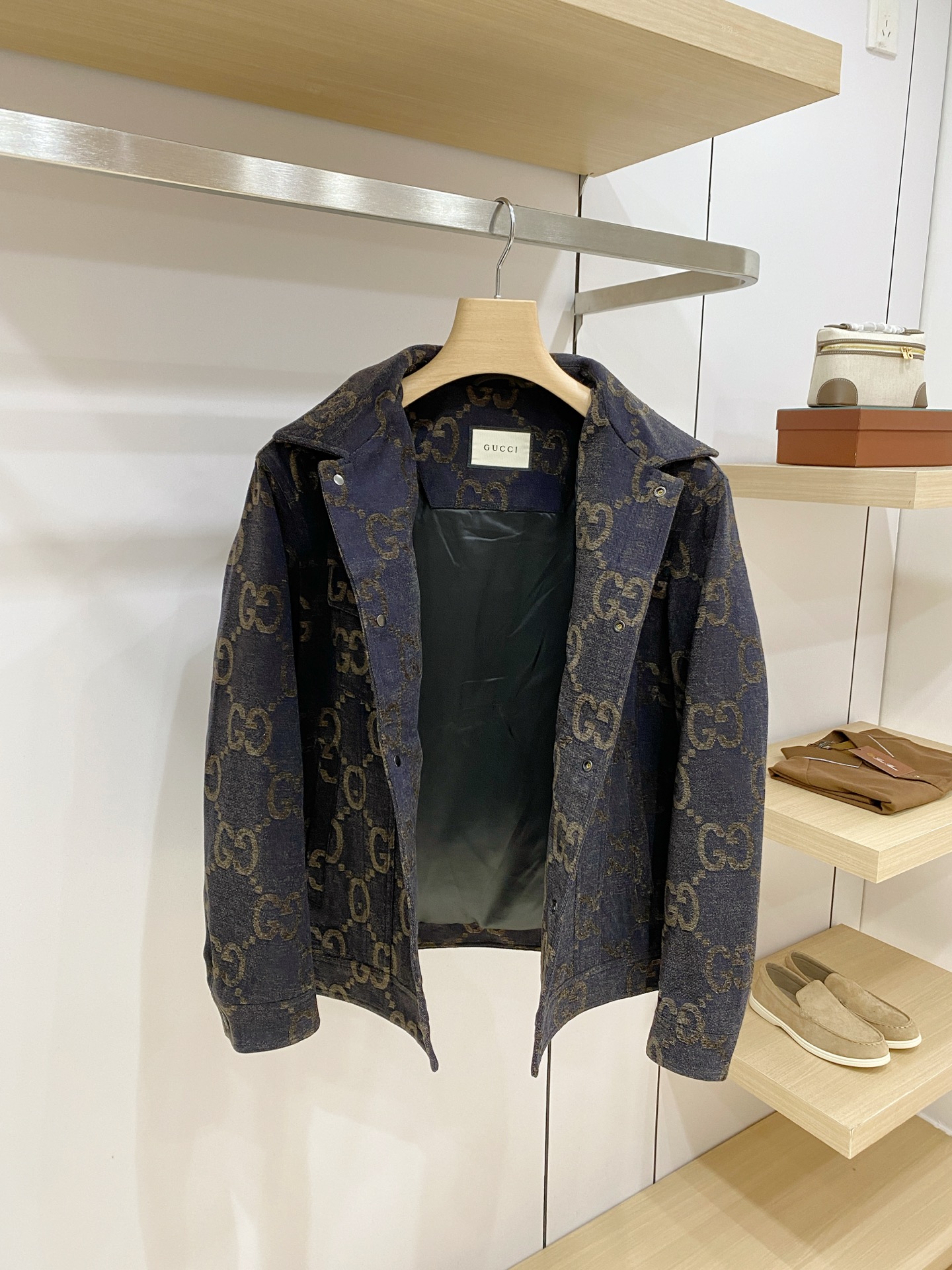 Cheap Gucci Jeans Jackets For Men in 229180, $150 USD- [IB229180] - Replica Gucci Jeans Jackets For Men