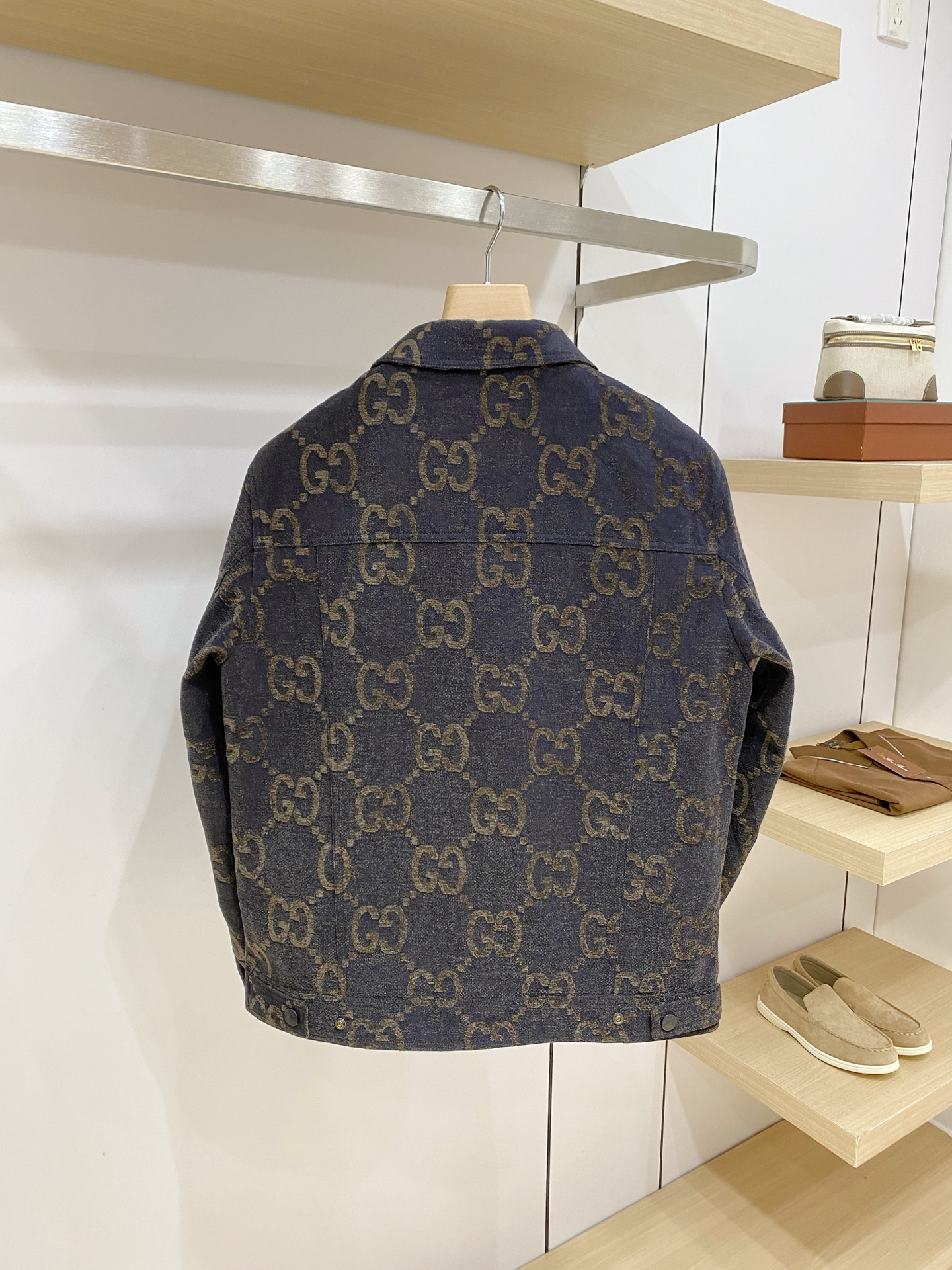 Cheap Gucci Jeans Jackets For Men in 229180, $150 USD- [IB229180] - Replica Gucci Jeans Jackets For Men