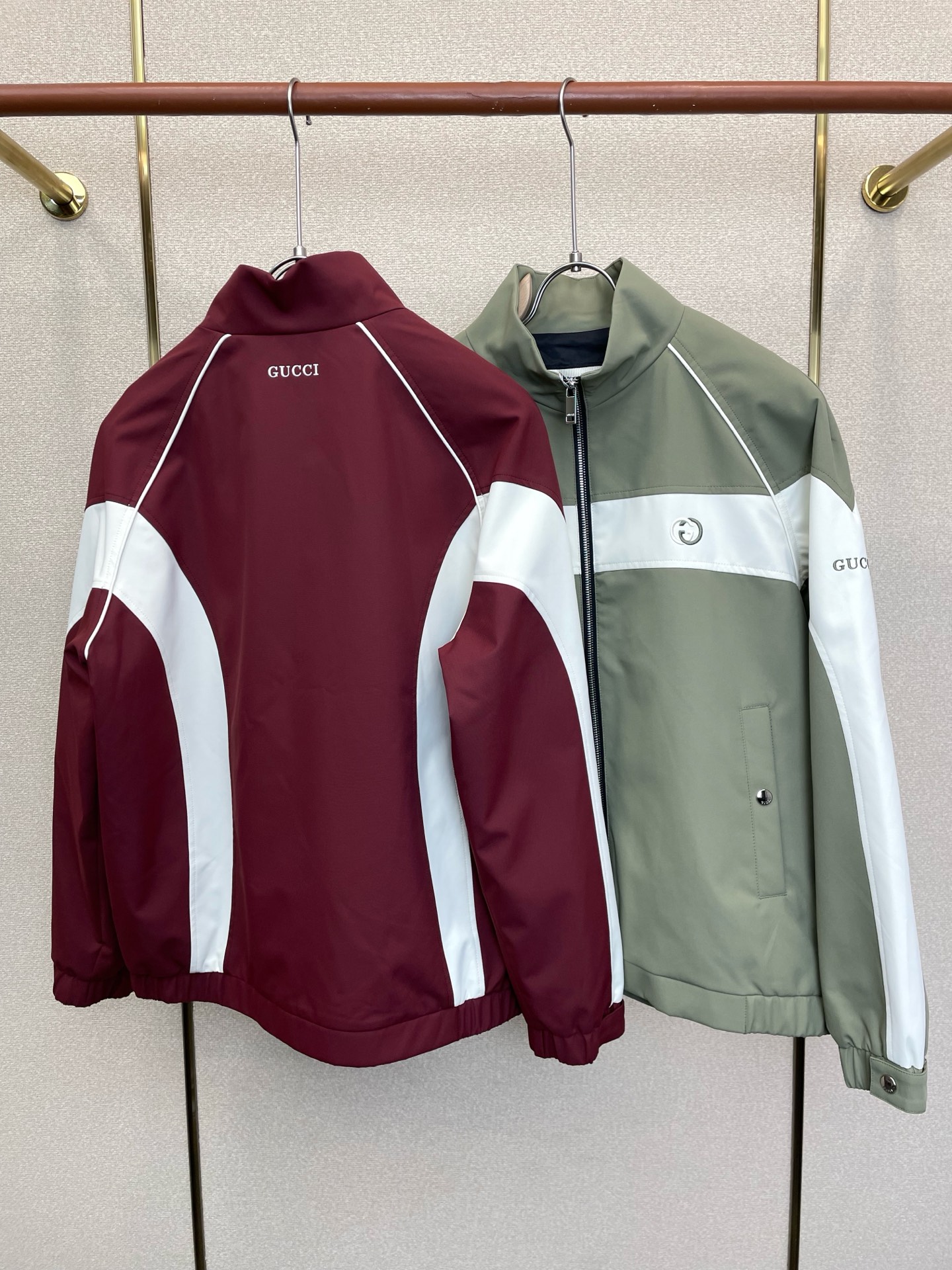 Cheap Gucci Tracksuits for Men in 229212, $135 USD- [IB229212] - Replica Gucci Thin Jackets For Men