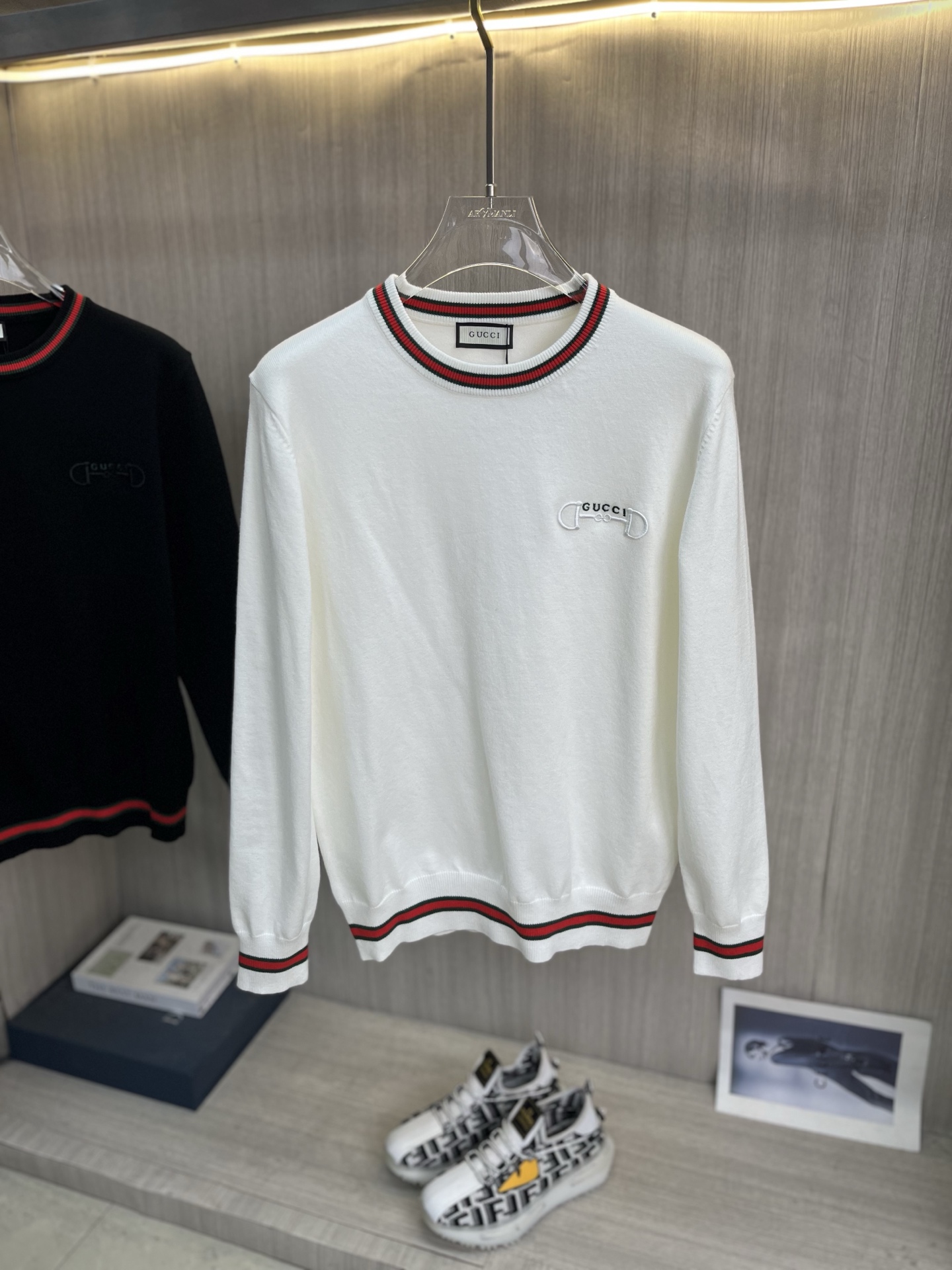 Cheap Gucci Sweaters for Men in 229219, $70 USD- [IB229219] - Replica Gucci Sweaters for Men