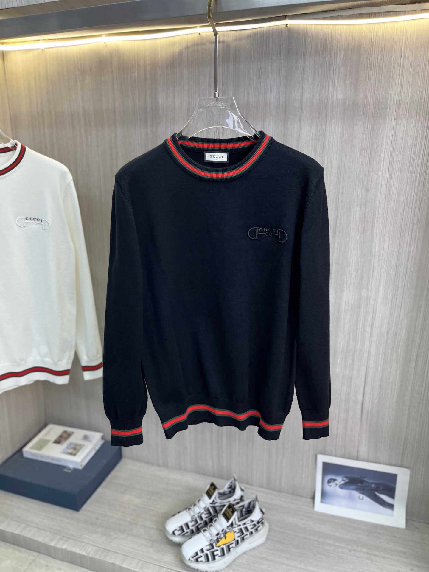 Cheap Gucci Sweaters for Men in 229220, $70 USD- [IB229220] - Replica Gucci Sweaters for Men