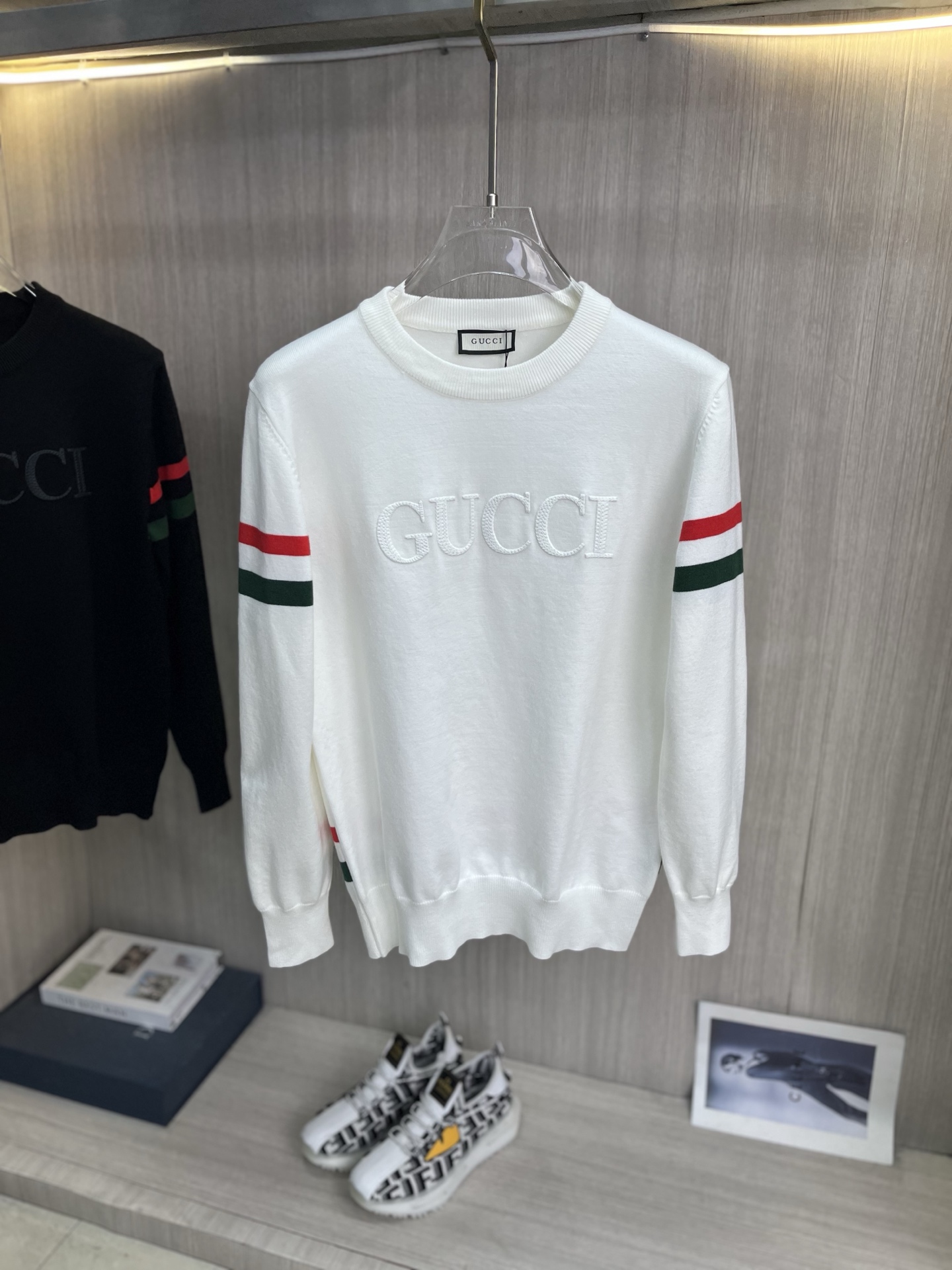 Cheap Gucci Sweaters for Men in 229224, $70 USD- [IB229224] - Replica Gucci Sweaters for Men