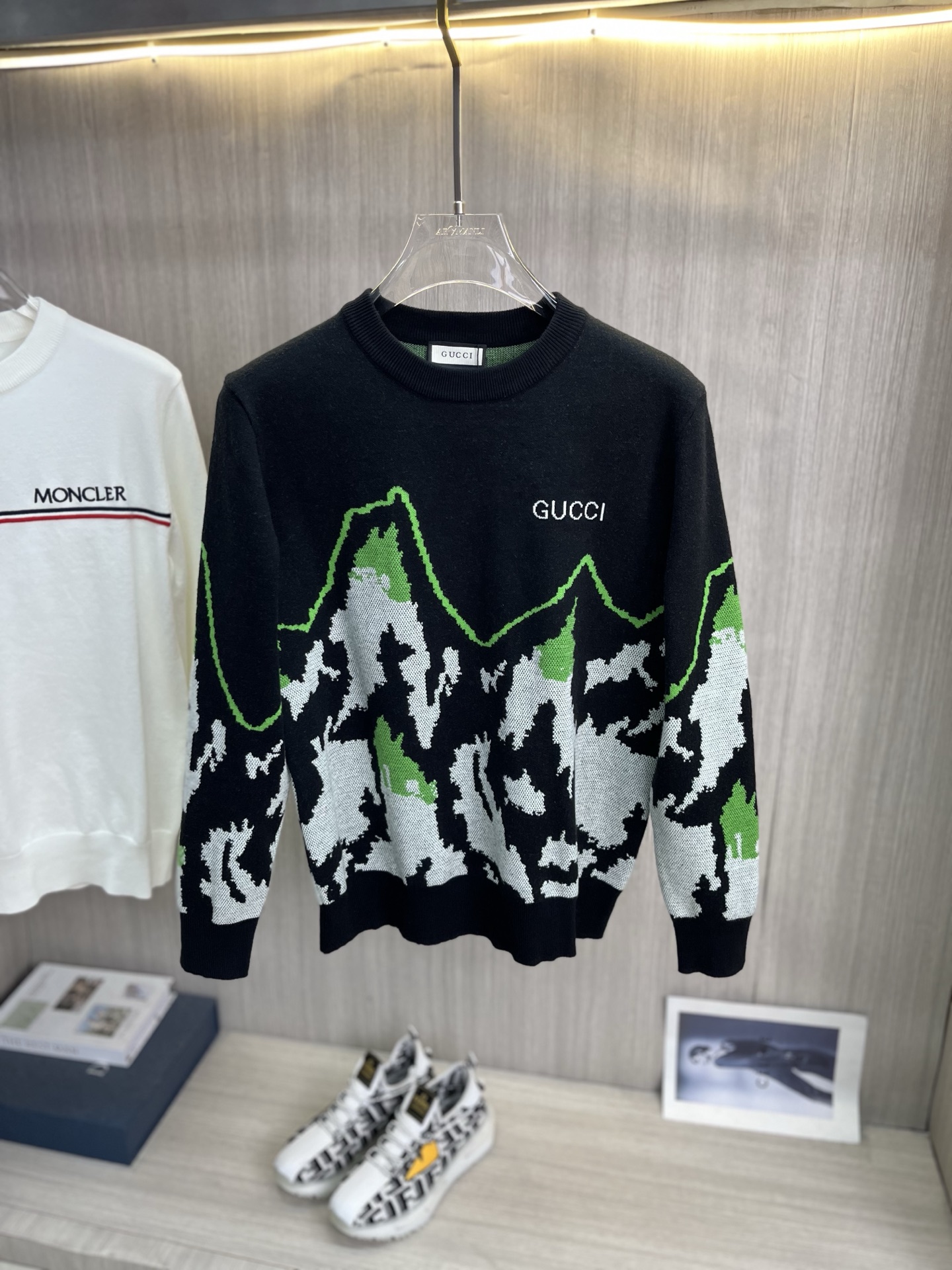 Cheap Gucci Sweaters for Men in 229225, $70 USD- [IB229225] - Replica Gucci Sweaters for Men