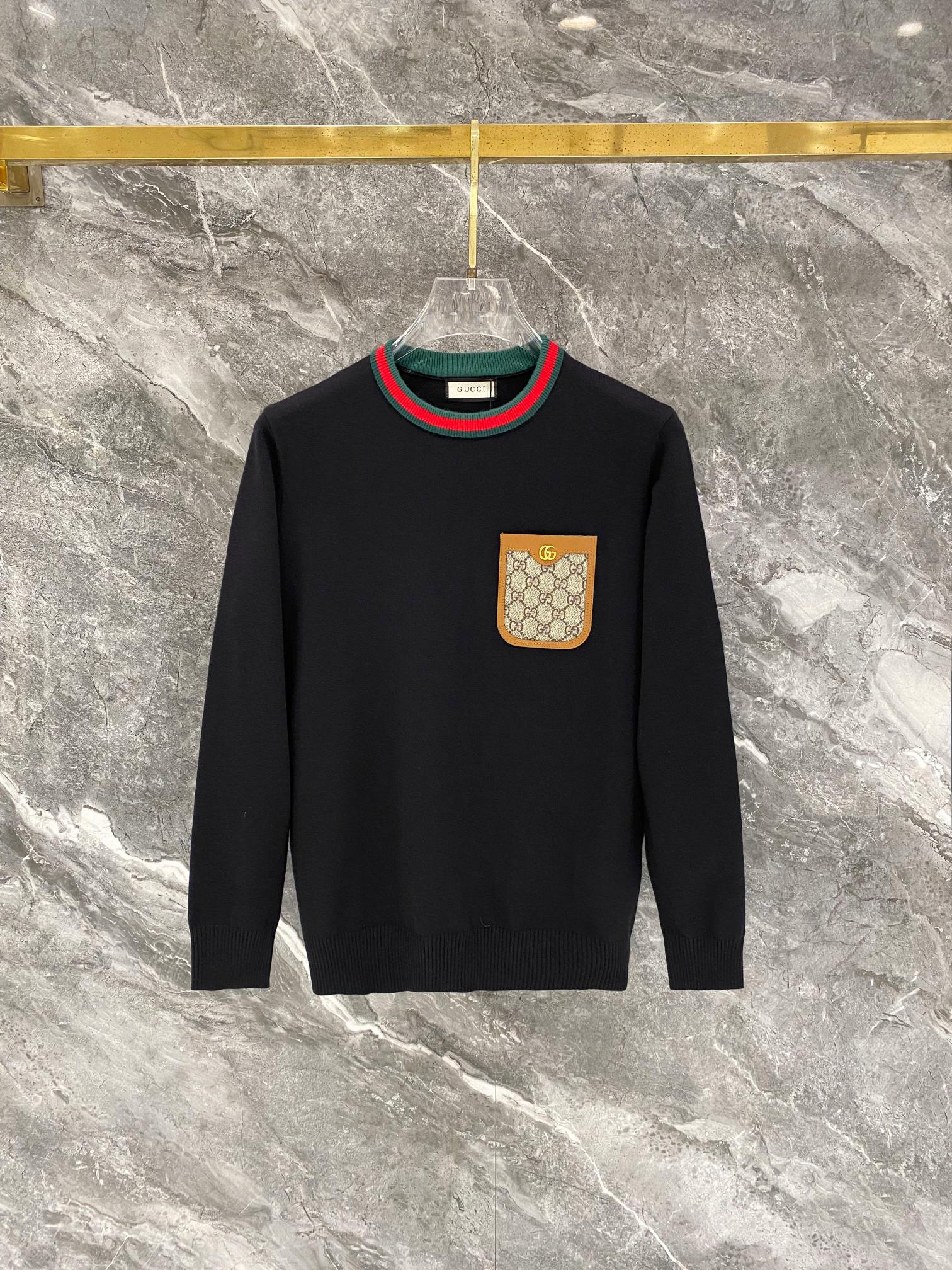 Cheap Gucci Sweaters for Men in 229227, $60 USD- [IB229227] - Replica Gucci Sweaters for Men