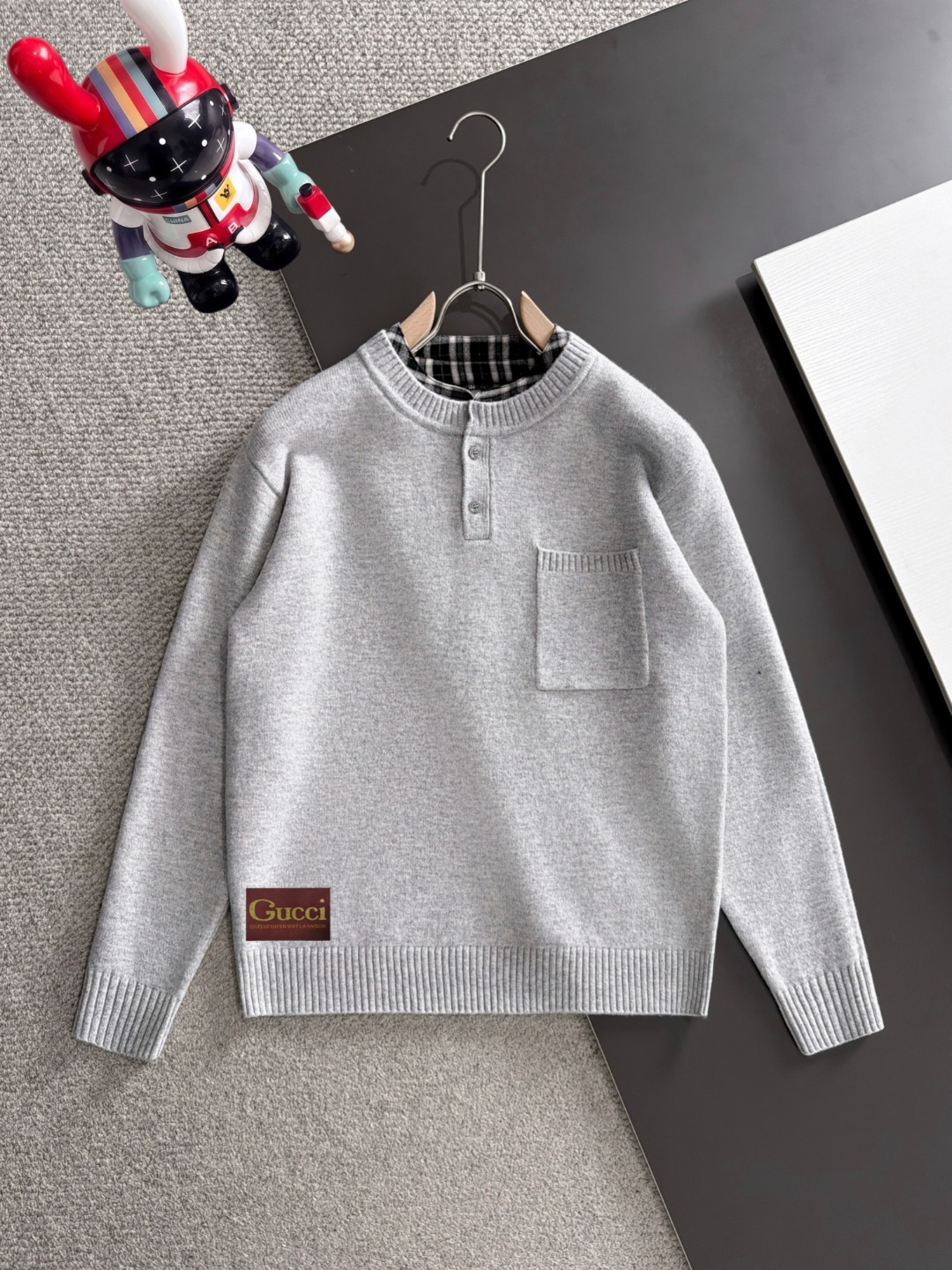 Cheap Gucci Sweaters for Men in 229230, $75 USD- [IB229230] - Replica Gucci Sweaters for Men